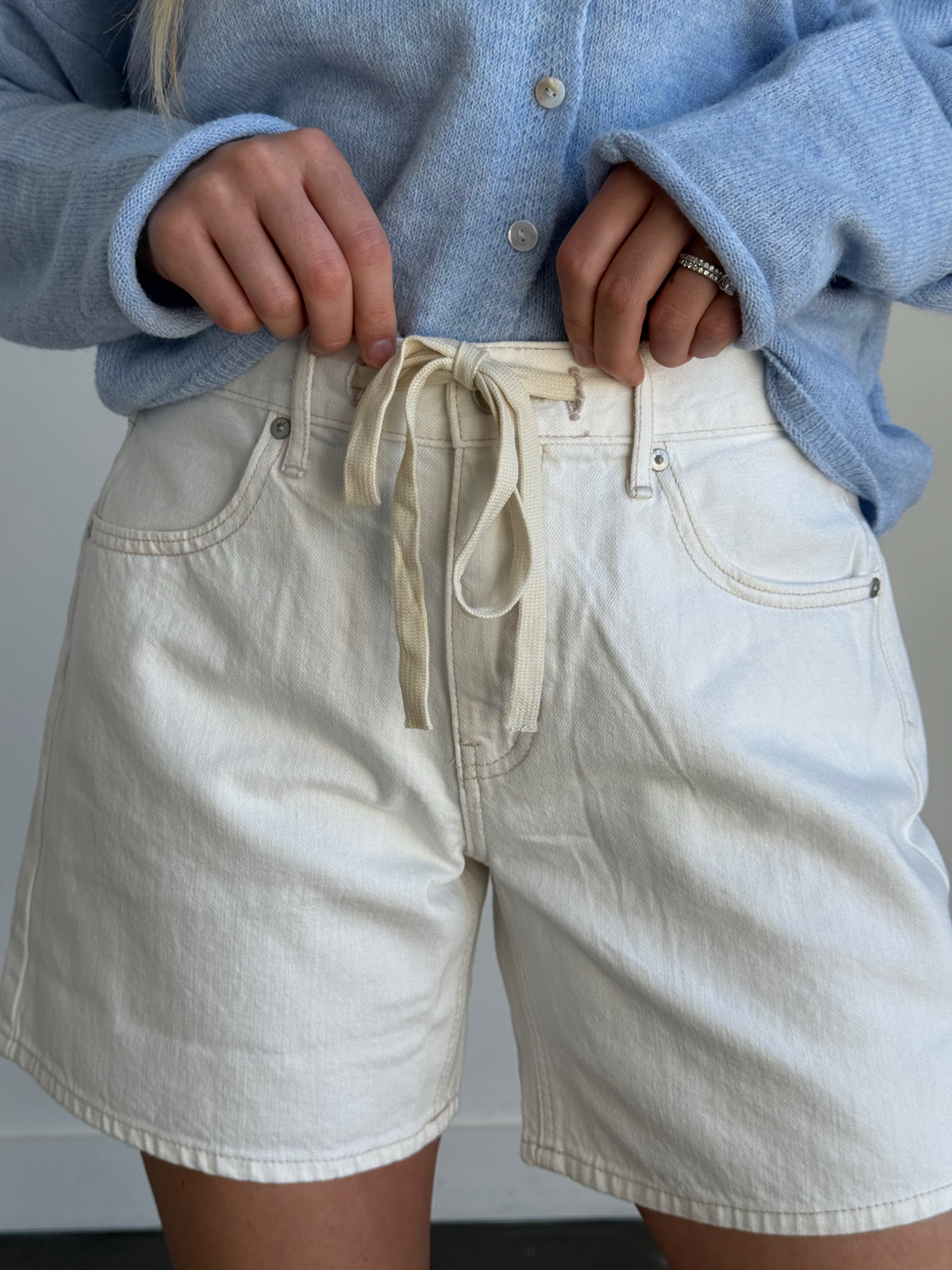 [JBD] Saylor Denim Short - OFF WHITE - willows clothing SHORTS