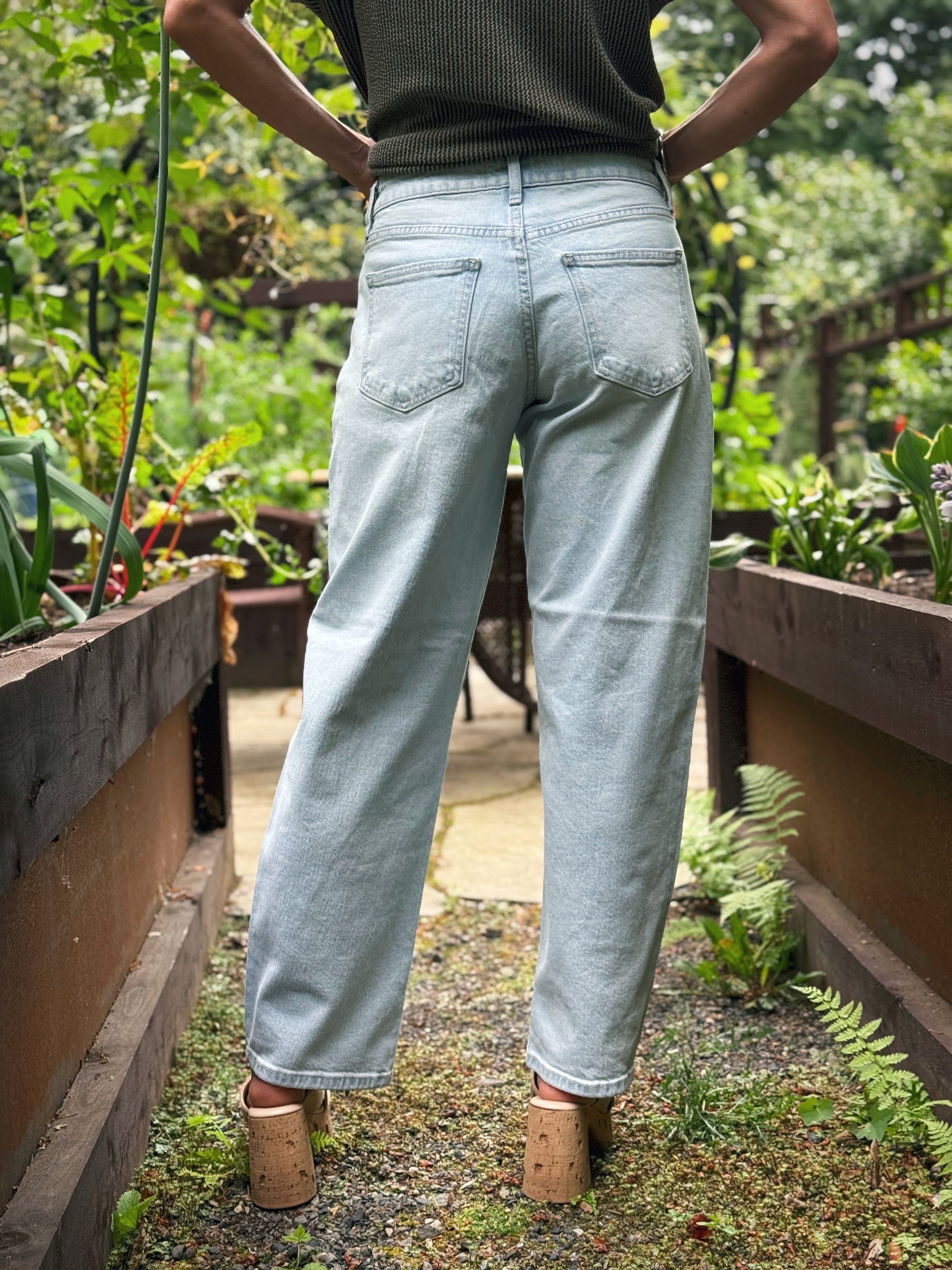 [JBD] Thurston Jean - LIGHT DENIM - willows clothing BARREL JEAN