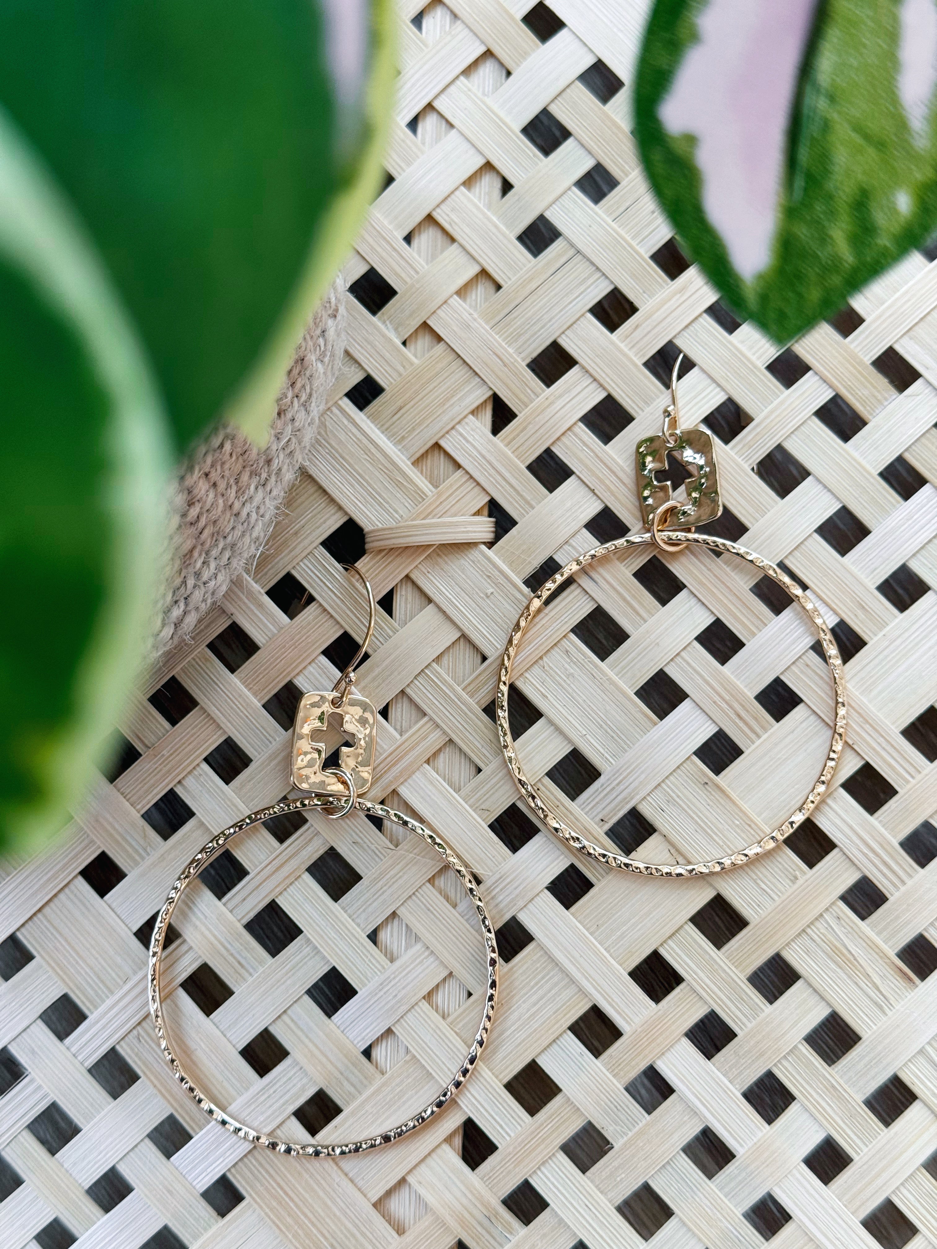 Jordan Hoop Earring - willows clothing EARRINGS