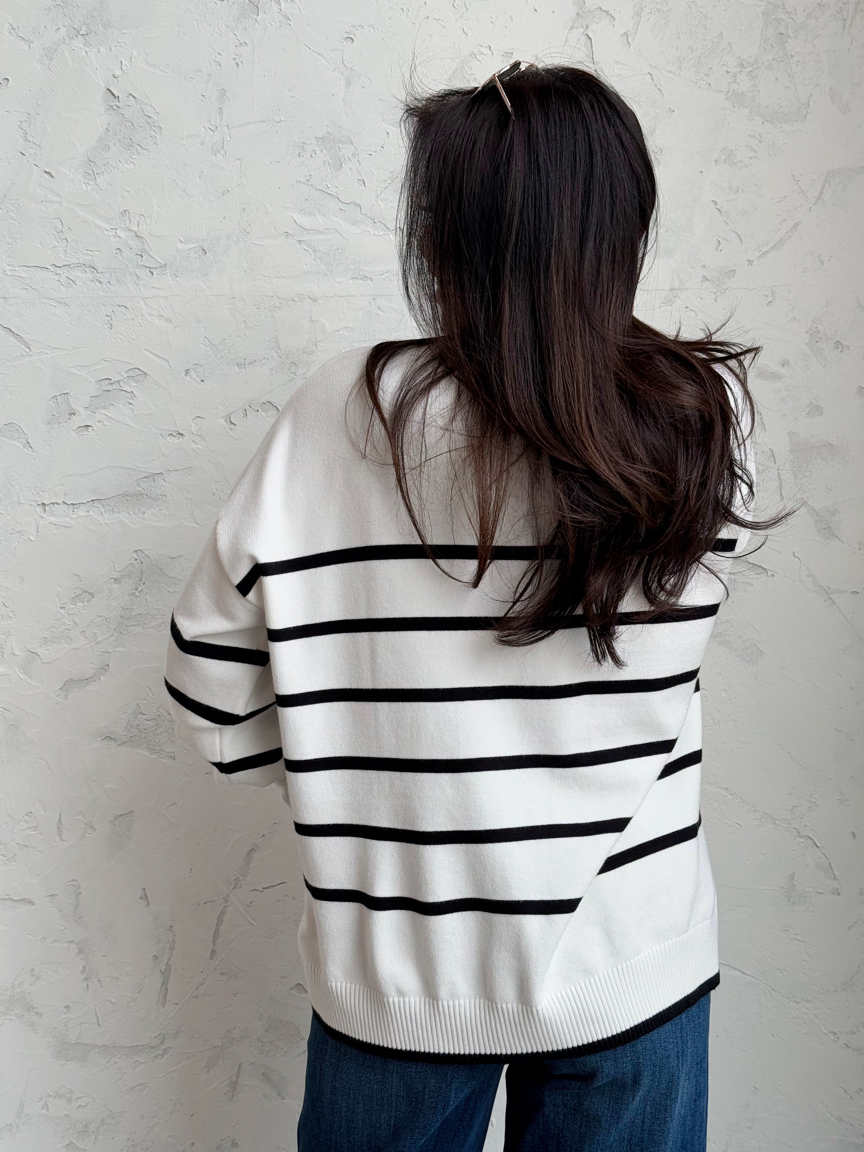 Juliette Sweater - OFF WHITE - willows clothing SWEATER