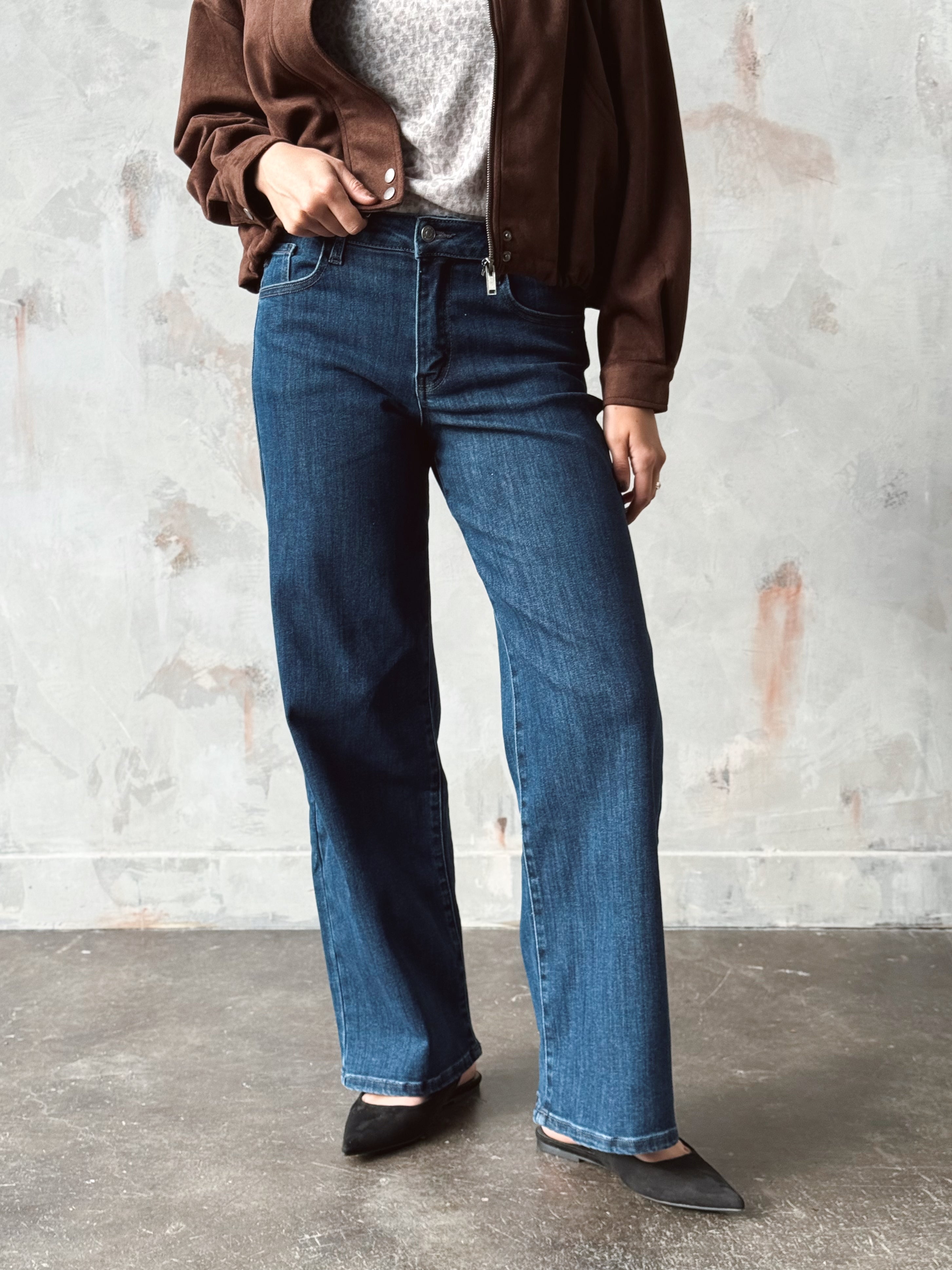 [KANCAN] Kelly Jean - DARK - willows clothing WIDE LEG