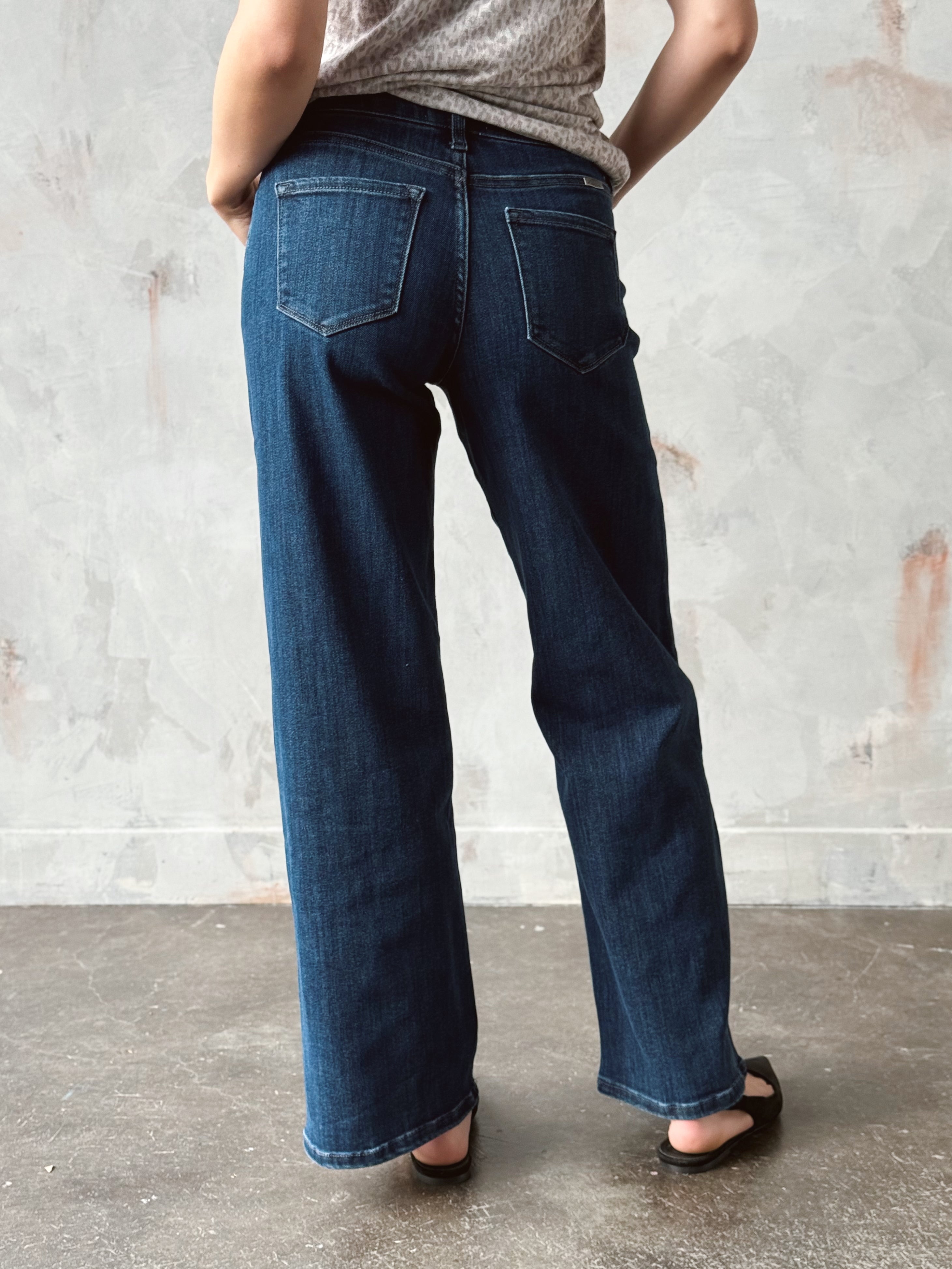 [KANCAN] Kelly Jean - DARK - willows clothing WIDE LEG