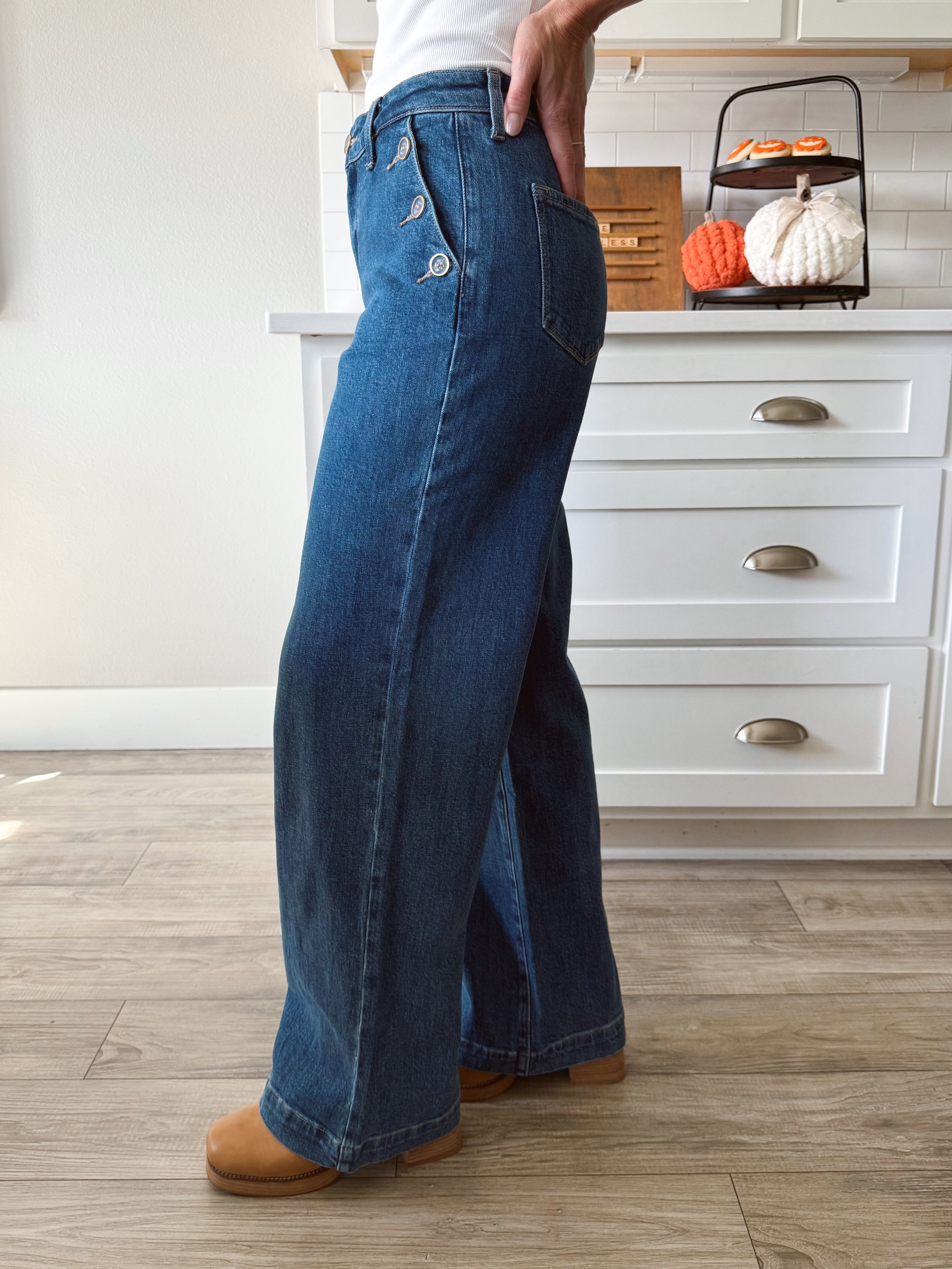 [KANCAN] Sweet Caroline Jean - DARK - willows clothing TROUSERS