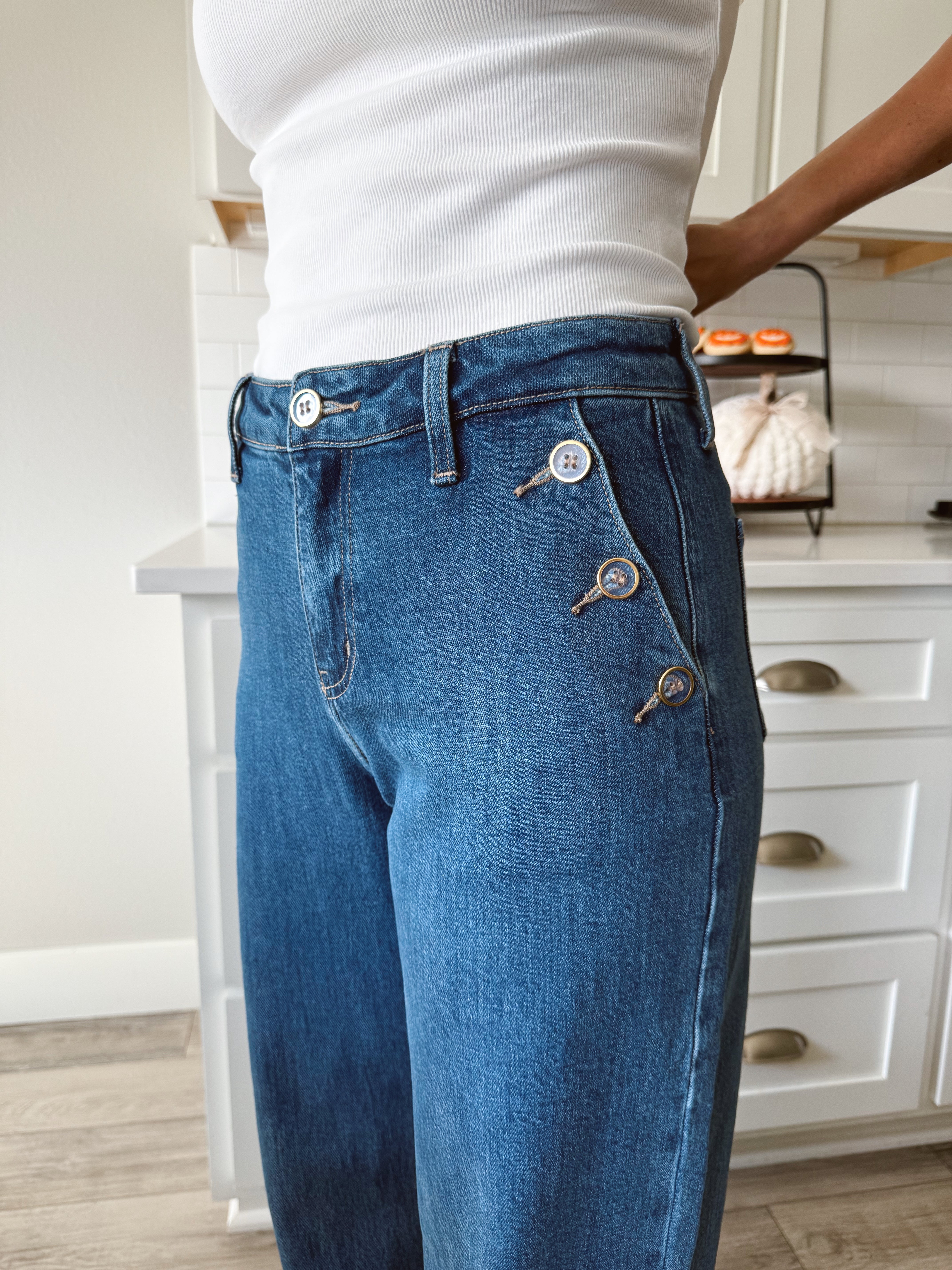 [KANCAN] Sweet Caroline Jean - DARK - willows clothing TROUSERS