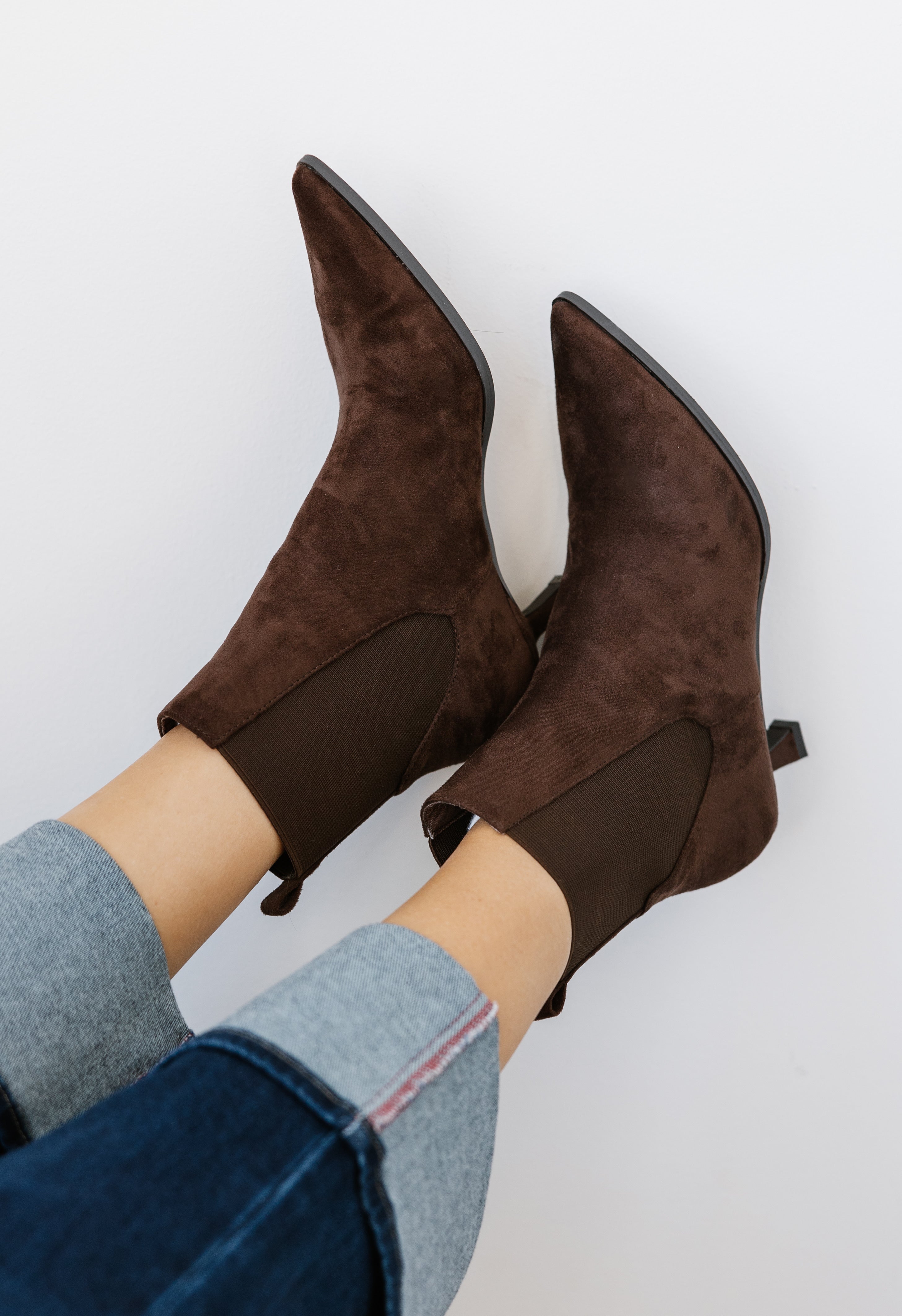 Kathleen Boots - BROWN - willows clothing ANKLE BOOT