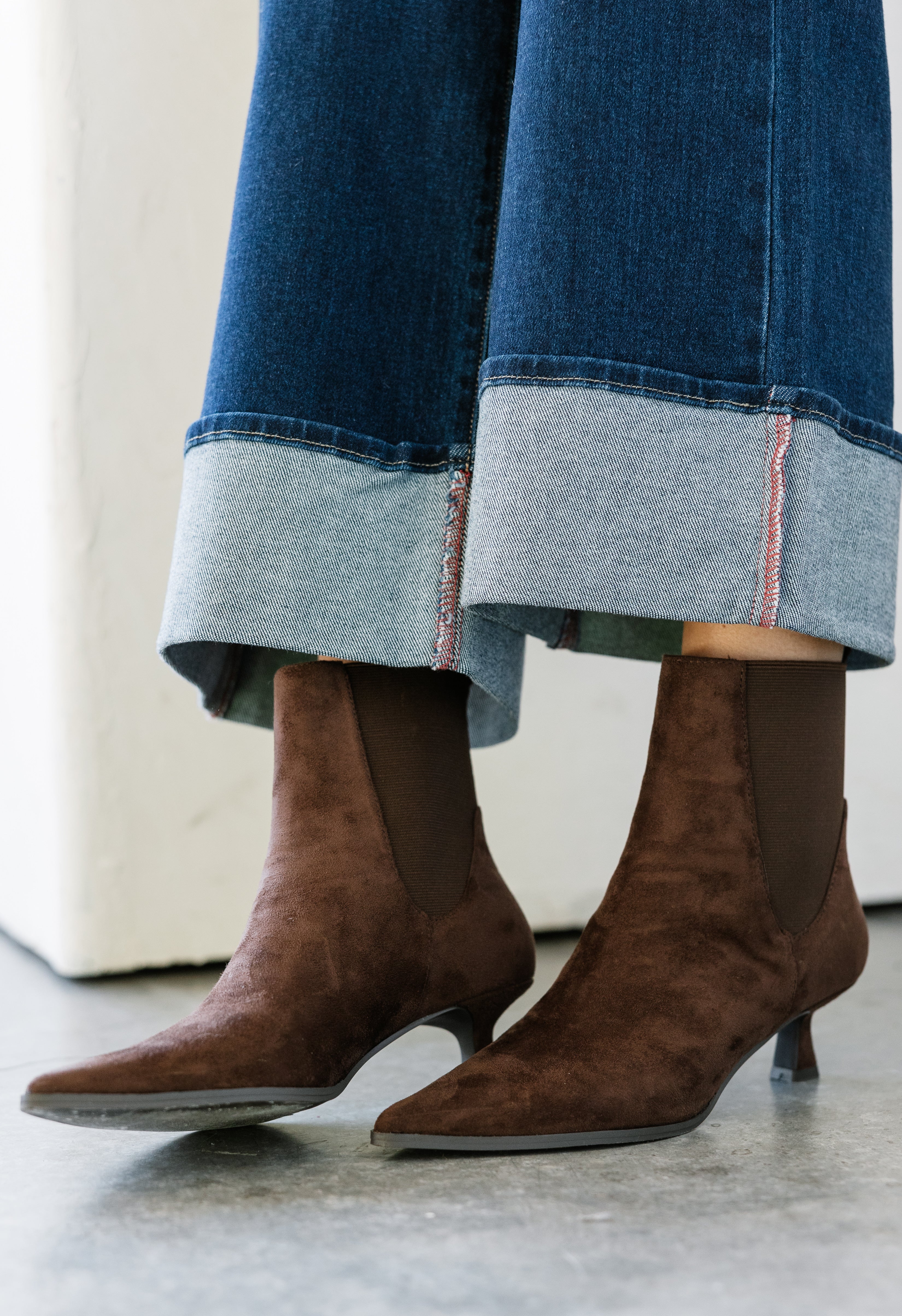 Kathleen Boots - BROWN - willows clothing ANKLE BOOT