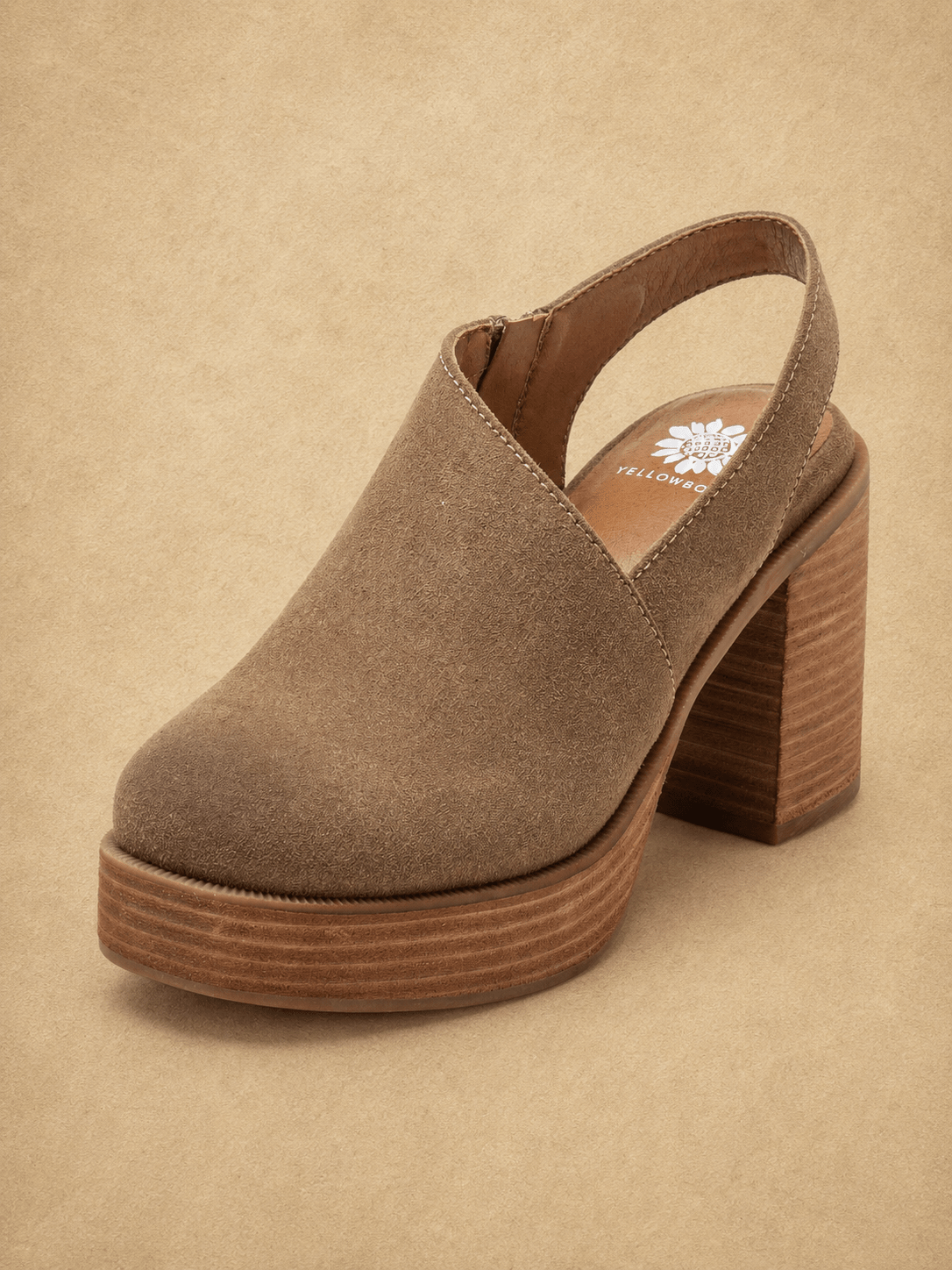 Laine Slingback Clog - TAUPE - willows clothing CLOG