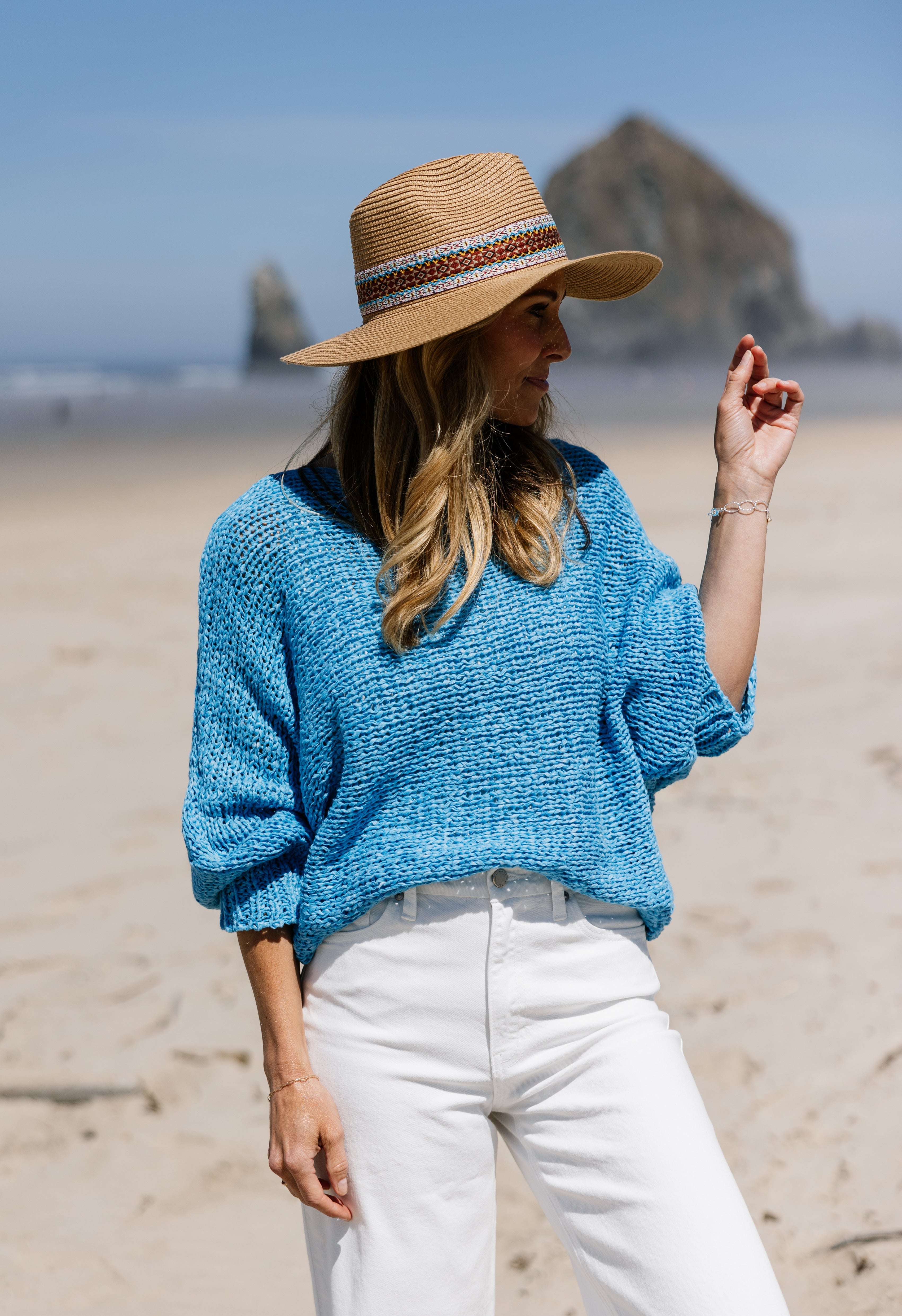 LB Sweater - MARINE BLUE - willows clothing SWEATER