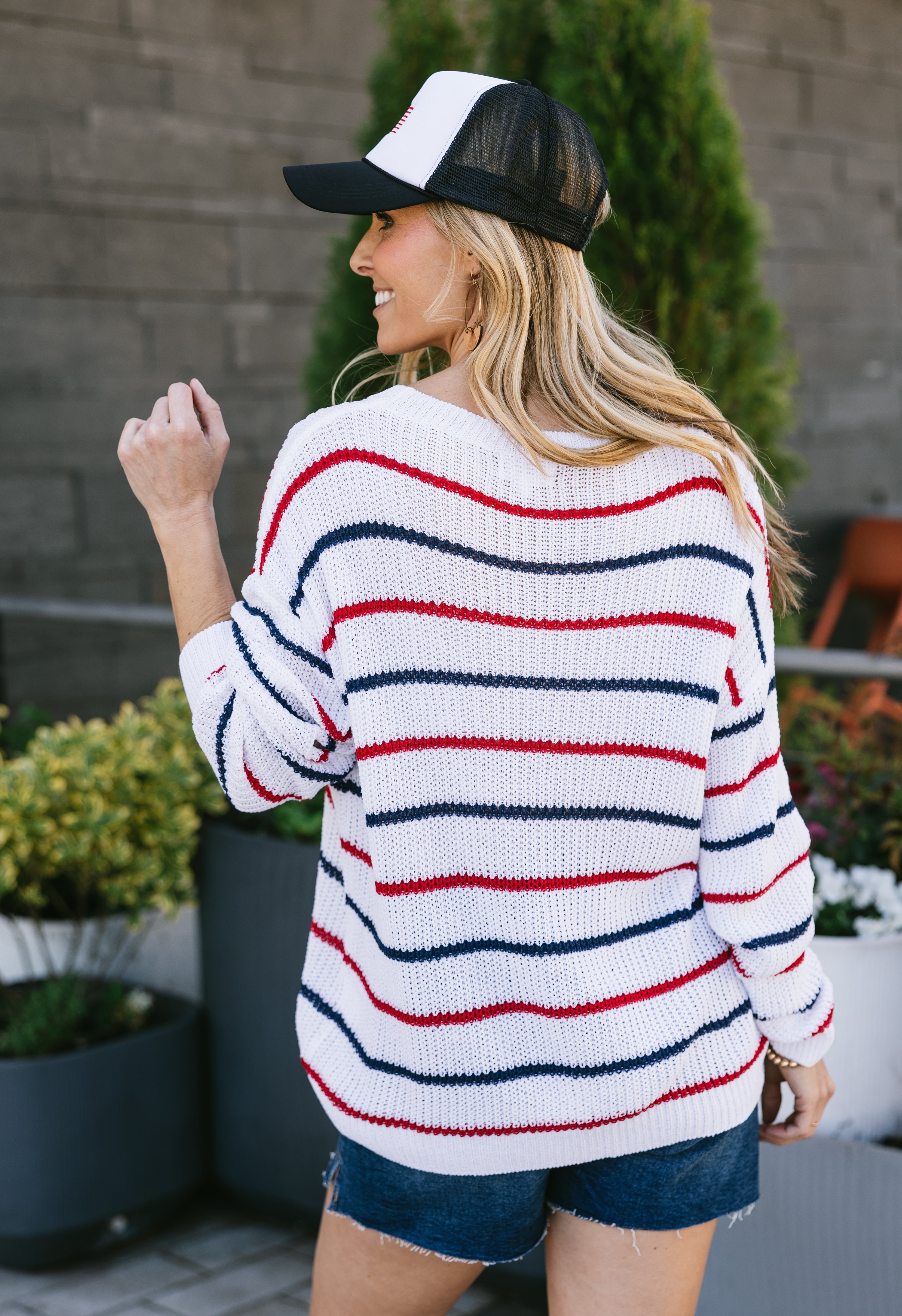 Liberty Sweater - IVORY - willows clothing SWEATER