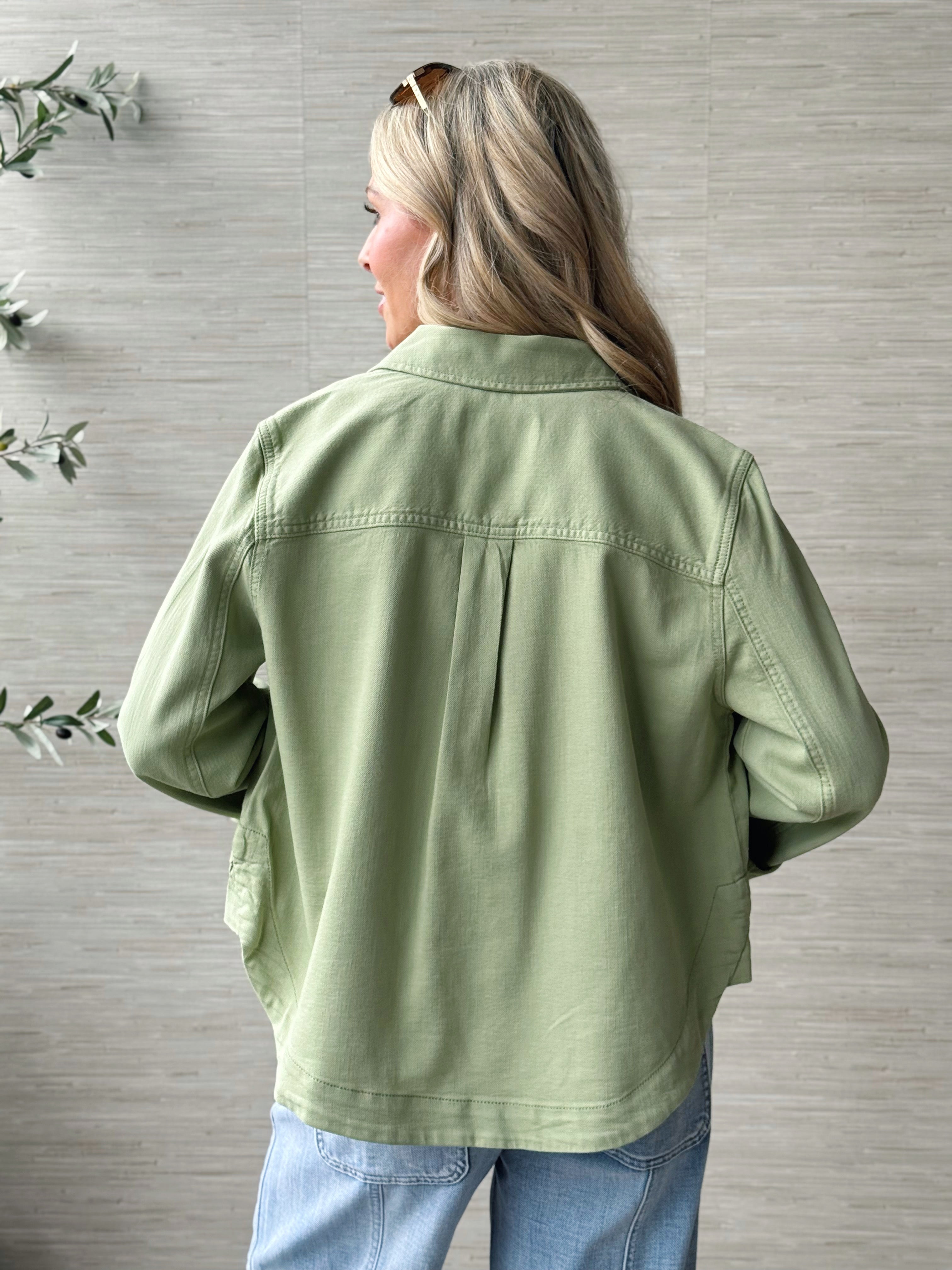 [LIVERPOOL] Carry On Denim Jacket - LOTUS - willows clothing DENIM JACKET