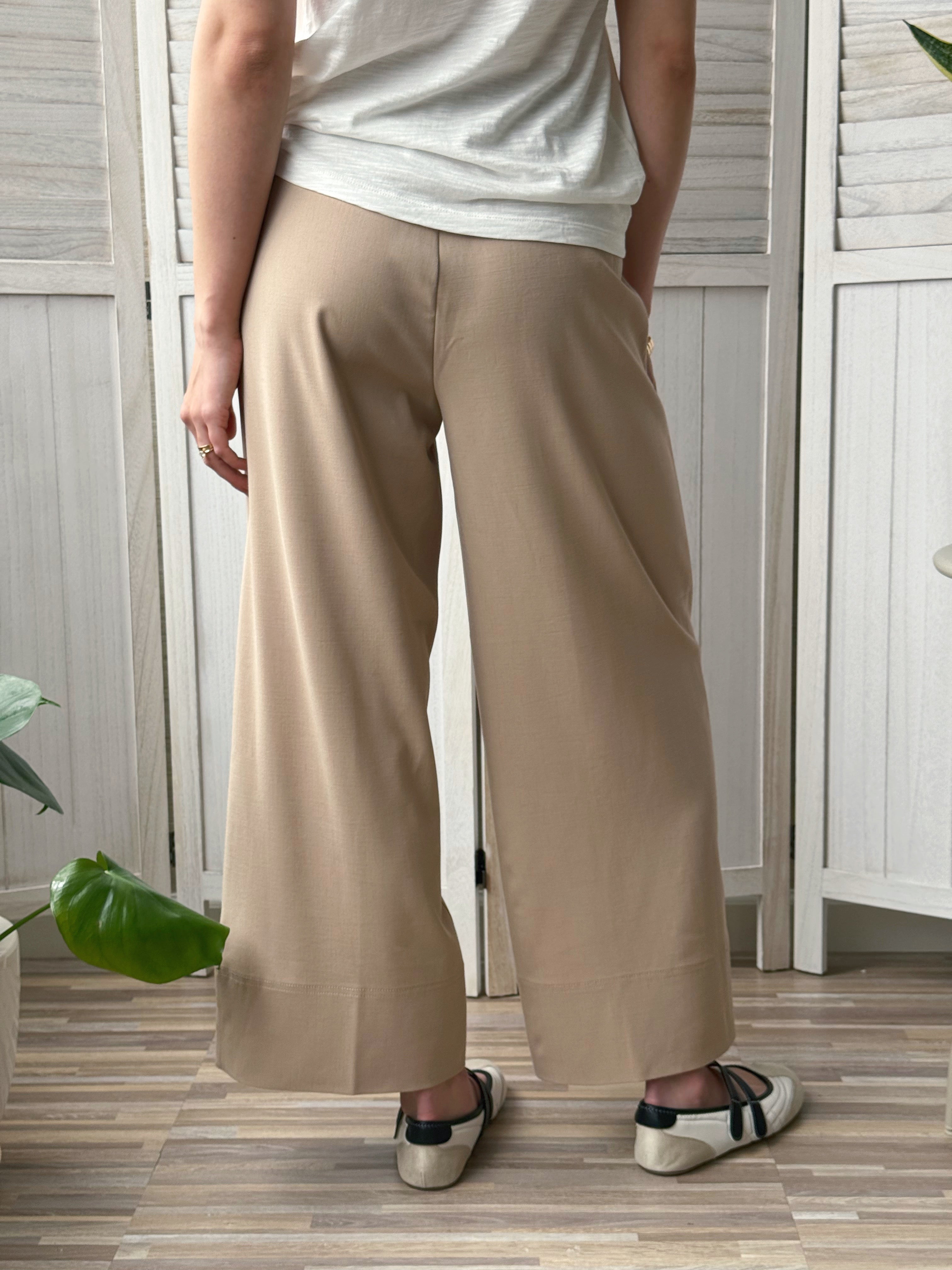 [LIVERPOOL] Claude Trousers - CAPPUCCINO - willows clothing TROUSERS