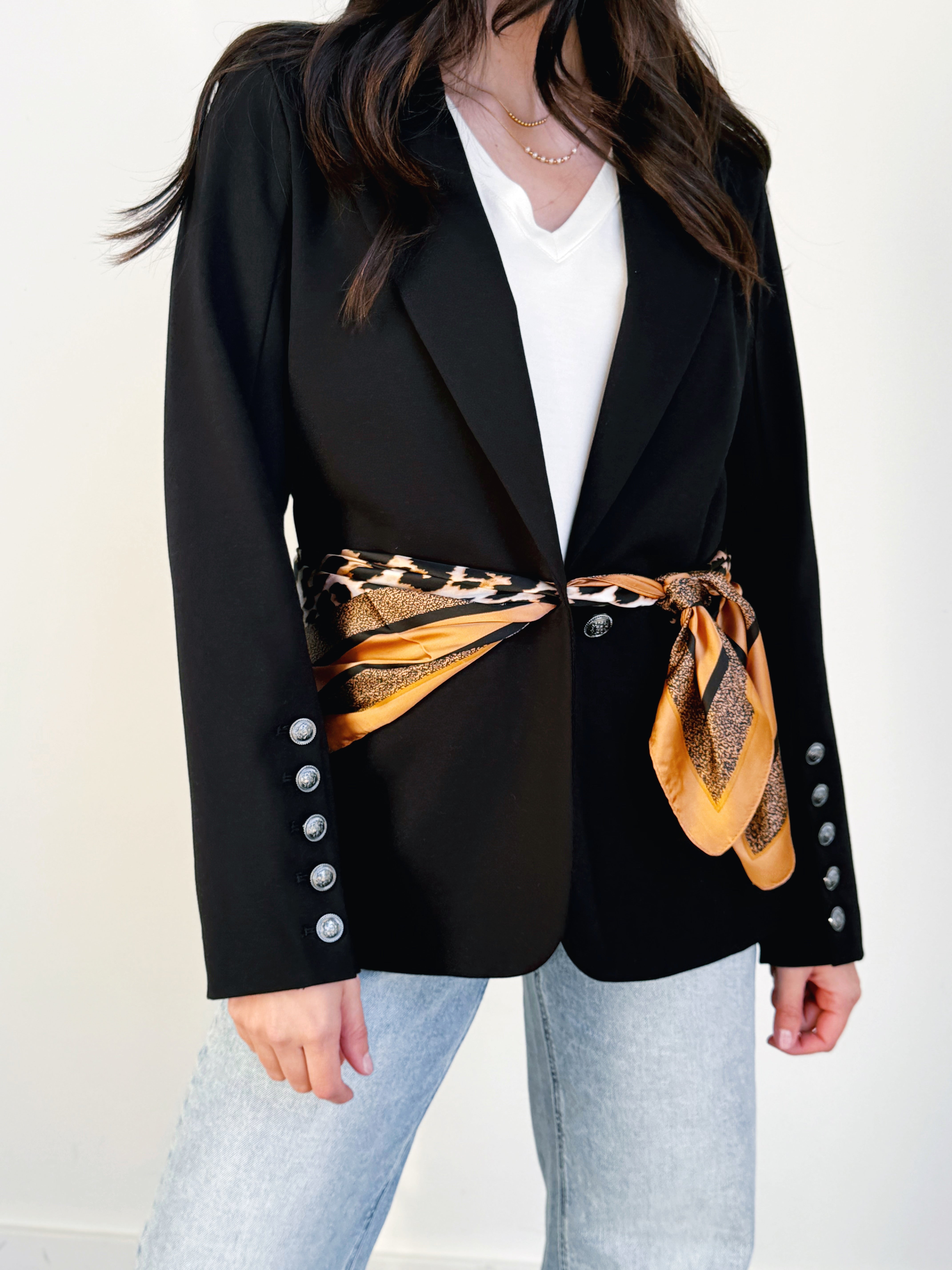 [LIVERPOOL] Heiress BLazer - BLACK - willows clothing BLAZER