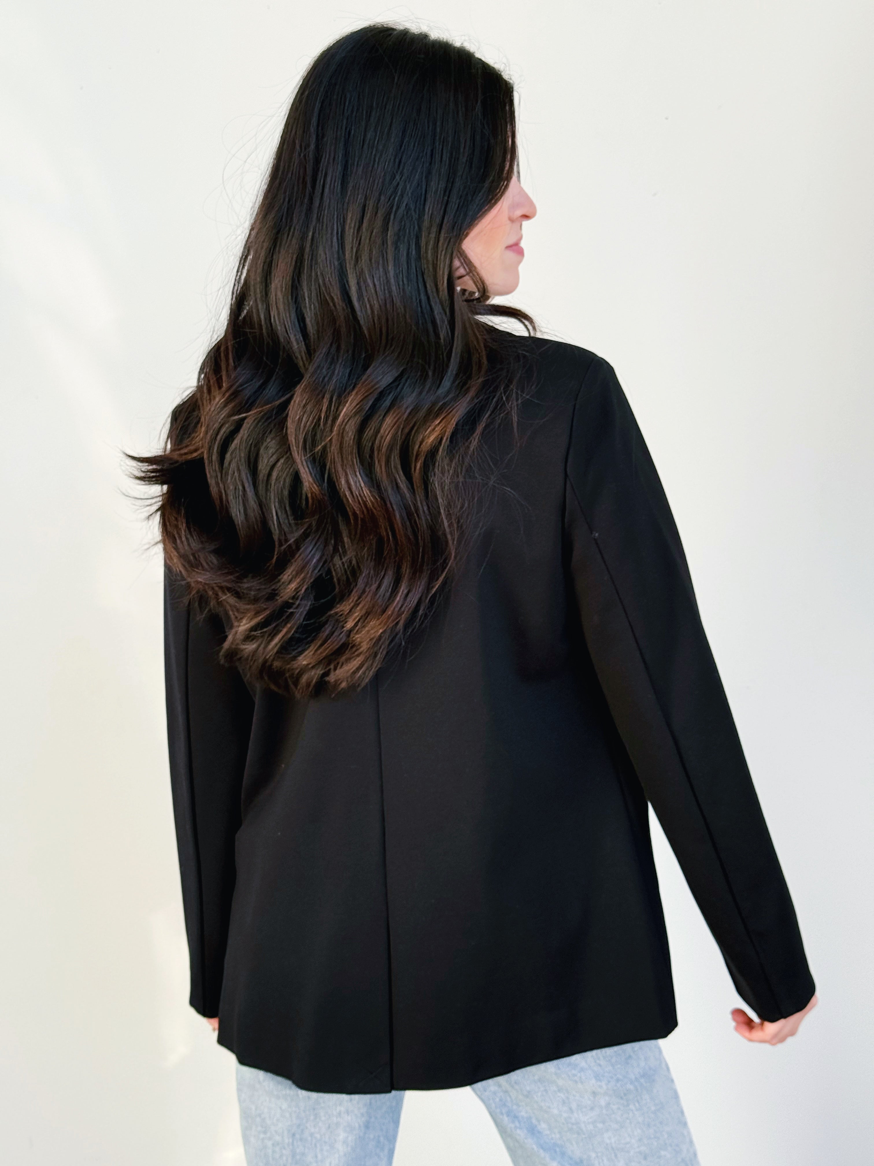 [LIVERPOOL] Heiress BLazer - BLACK - willows clothing BLAZER