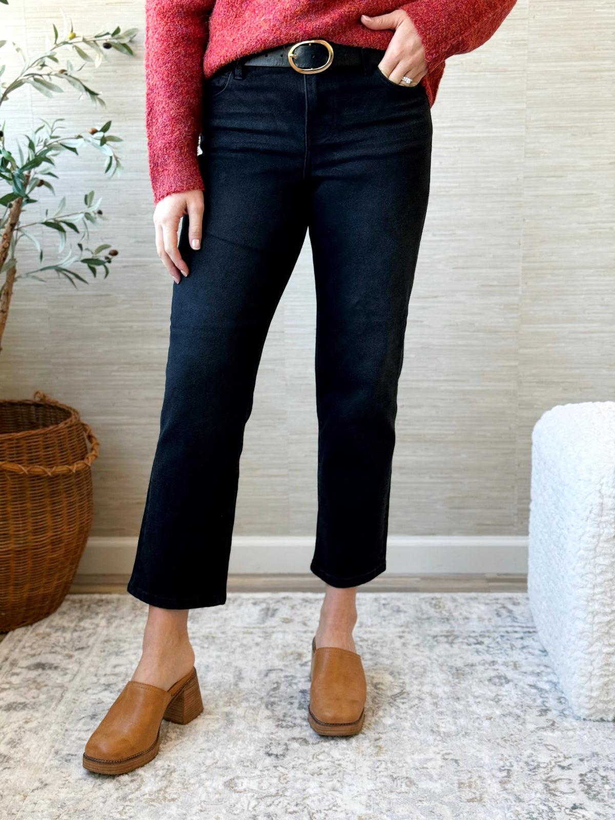 [LIVERPOOL] Kennedy Straight Leg Jean - RUNNING CREEK - willows clothing Straight Leg
