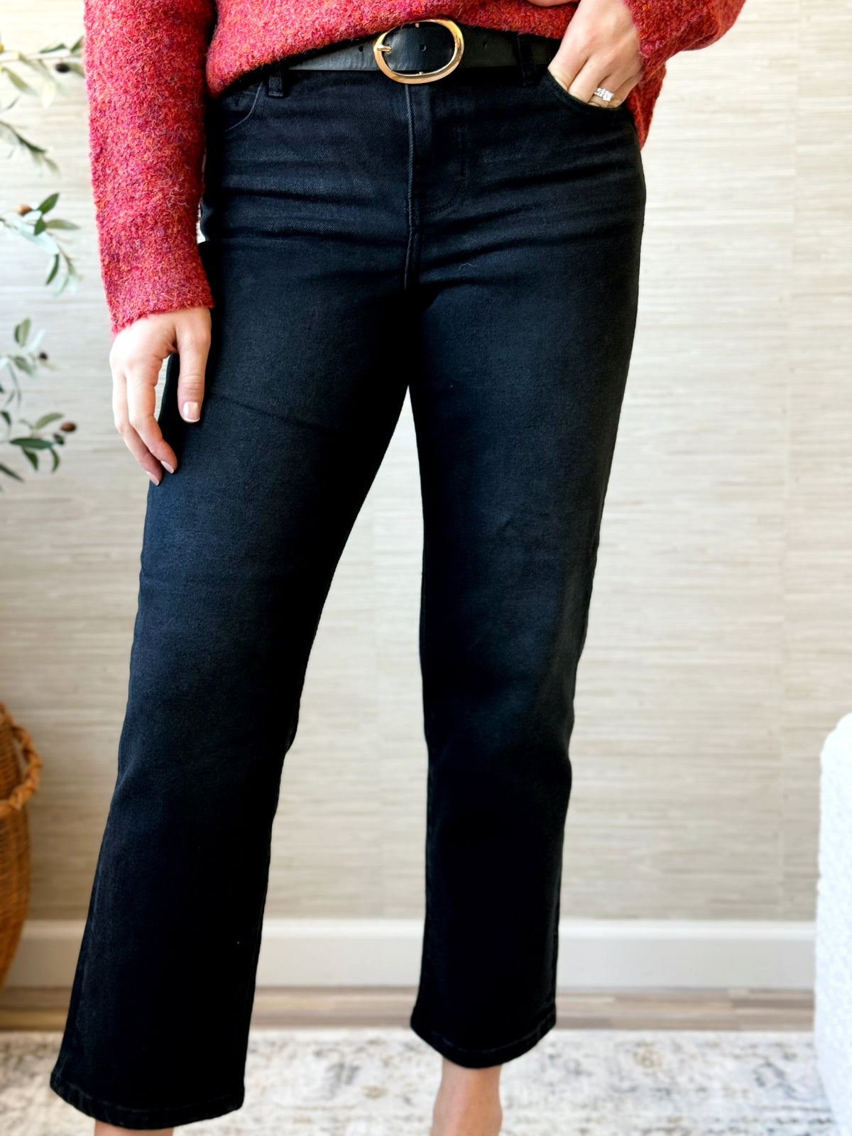 [LIVERPOOL] Kennedy Straight Leg Jean - RUNNING CREEK - willows clothing Straight Leg