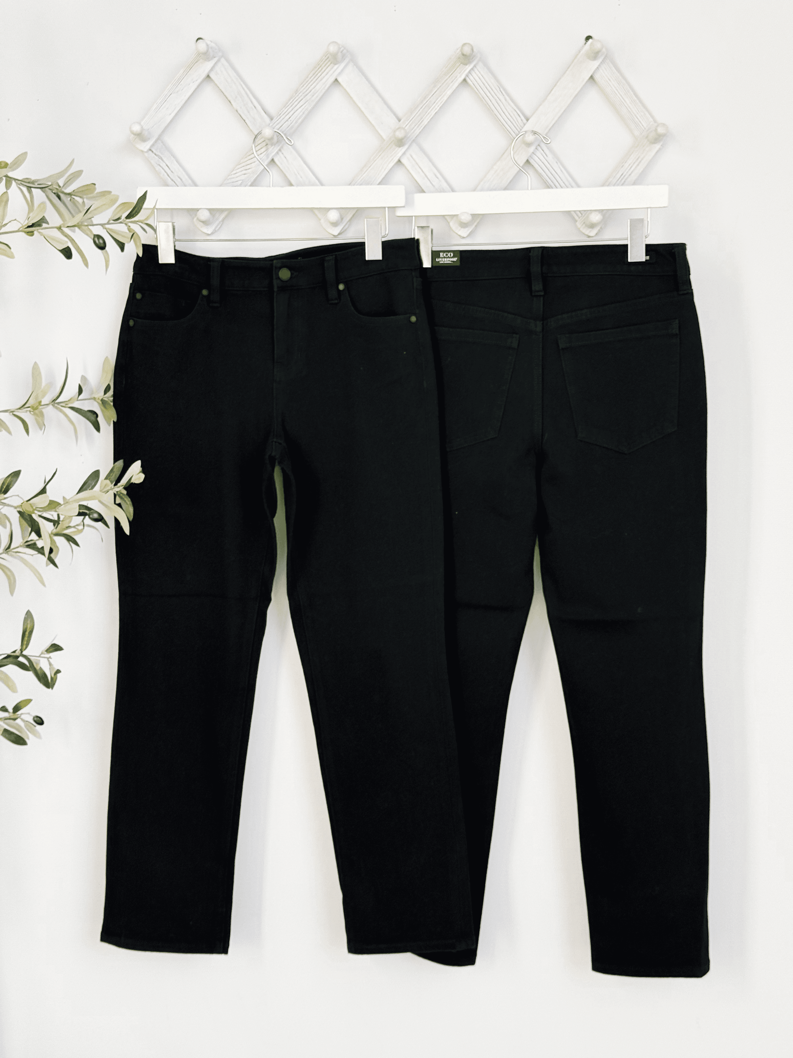 [LIVERPOOL] Liv Jean - BLACK RINSE - willows clothing SKINNIES