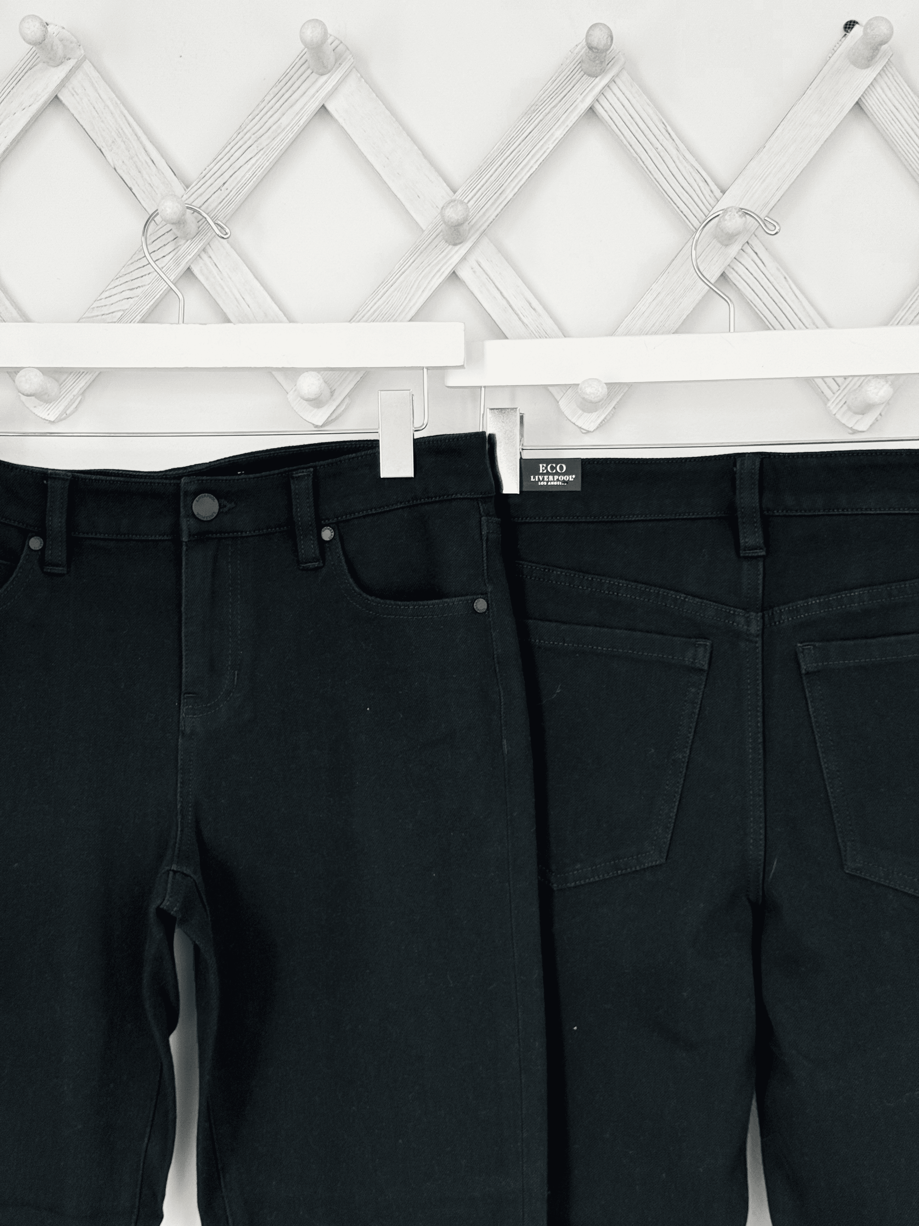 [LIVERPOOL] Liv Jean - BLACK RINSE - willows clothing SKINNIES