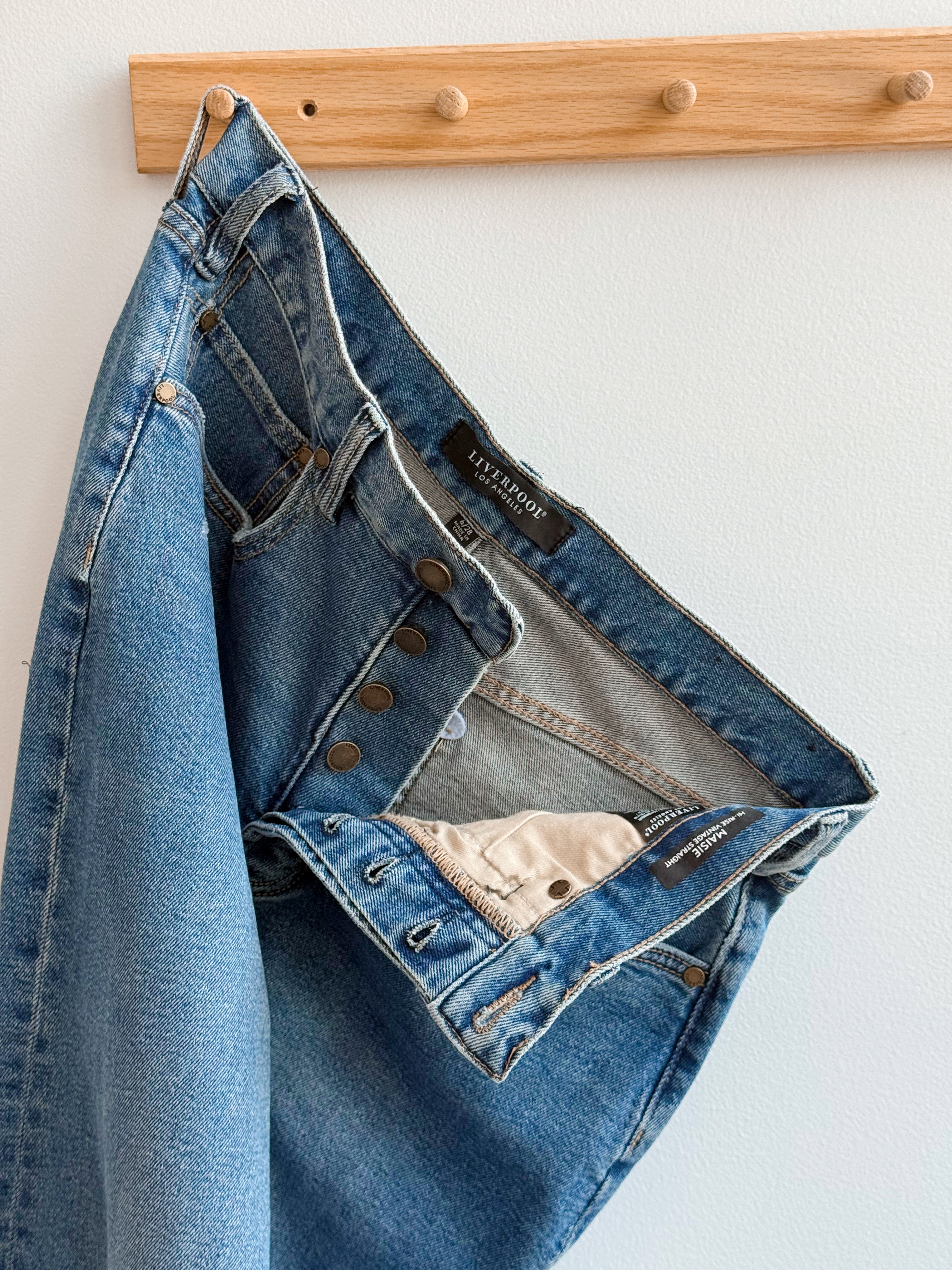 [LIVERPOOL] Malcolm Jean - NOMAD BLUE - willows clothing Straight Leg