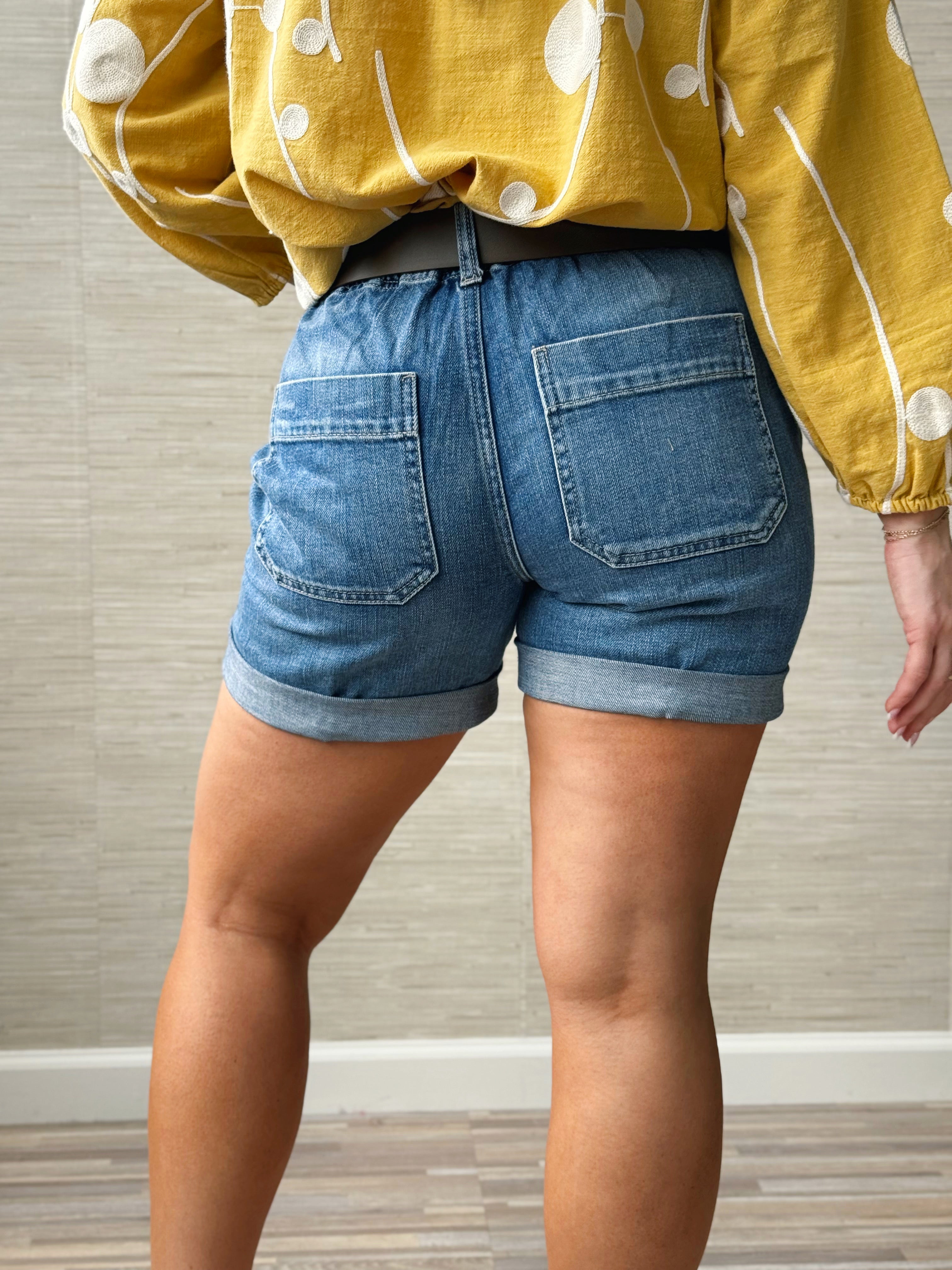 [LIVERPOOL] Phoenix Denim Shorts - ISLA VISTA - willows clothing SHORTS