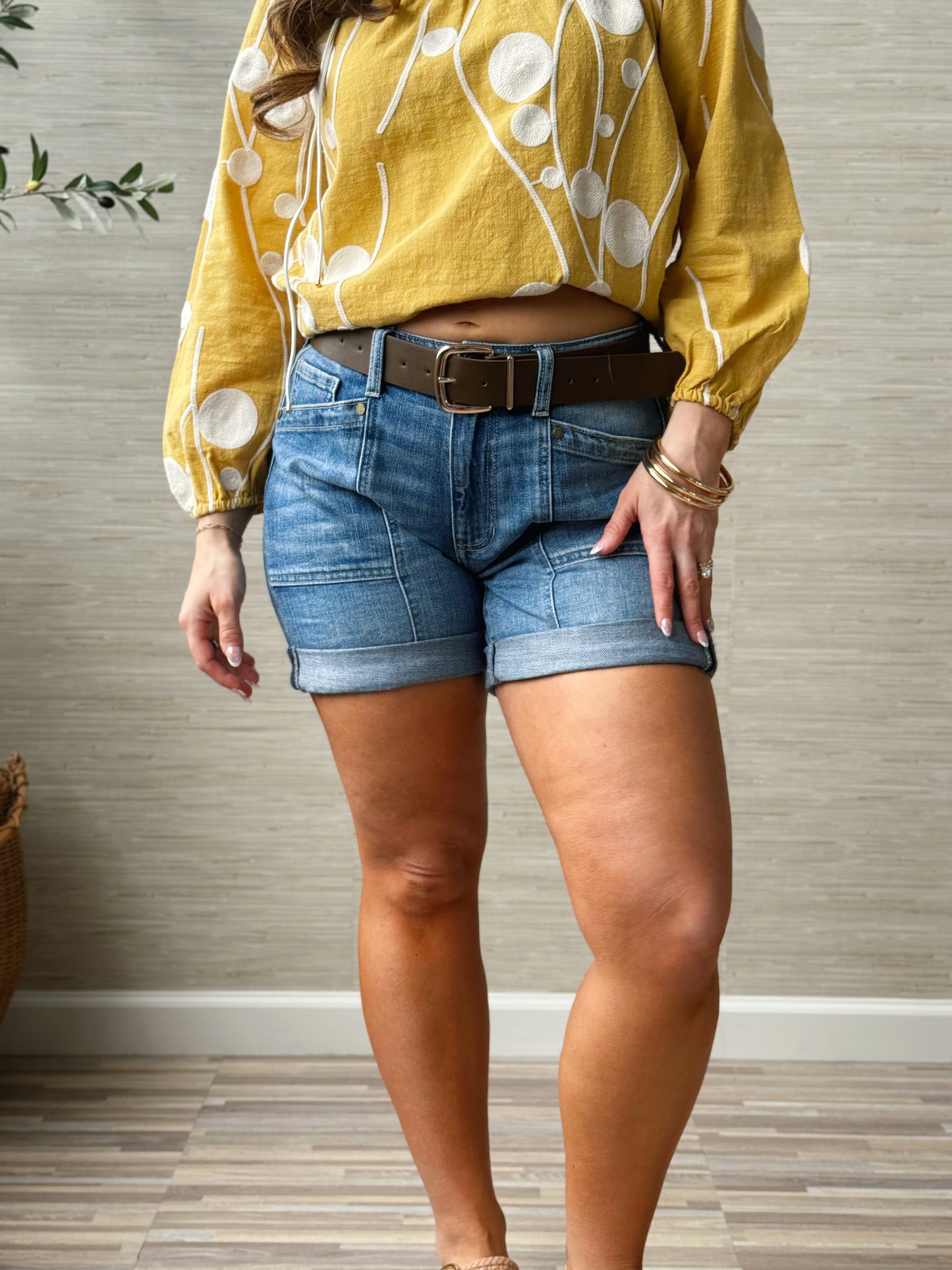 [LIVERPOOL] Phoenix Denim Shorts - ISLA VISTA - willows clothing SHORTS