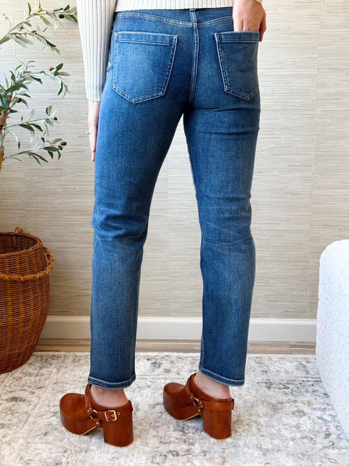 [LIVERPOOL] Rowan Skinny Leg Jean - DOWNTOWN DUSK - willows clothing SKINNIES