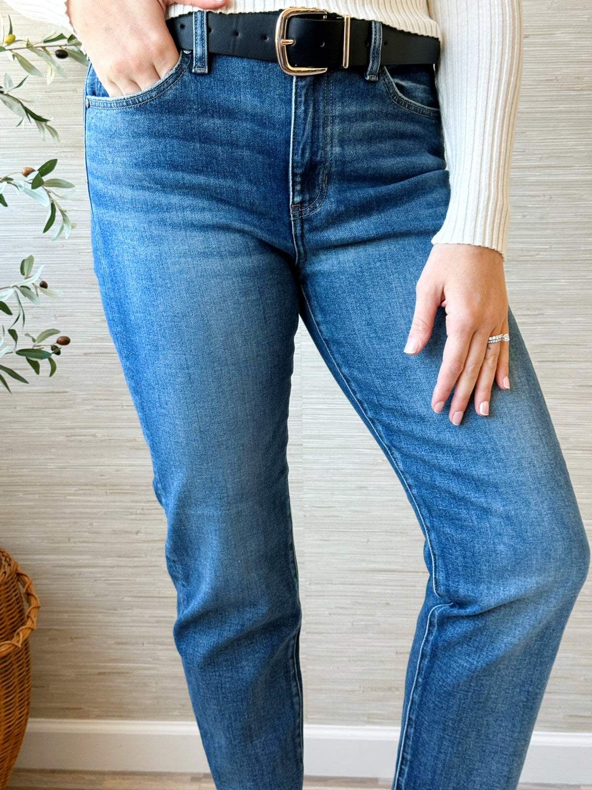 [LIVERPOOL] Rowan Skinny Leg Jean - DOWNTOWN DUSK - willows clothing SKINNIES