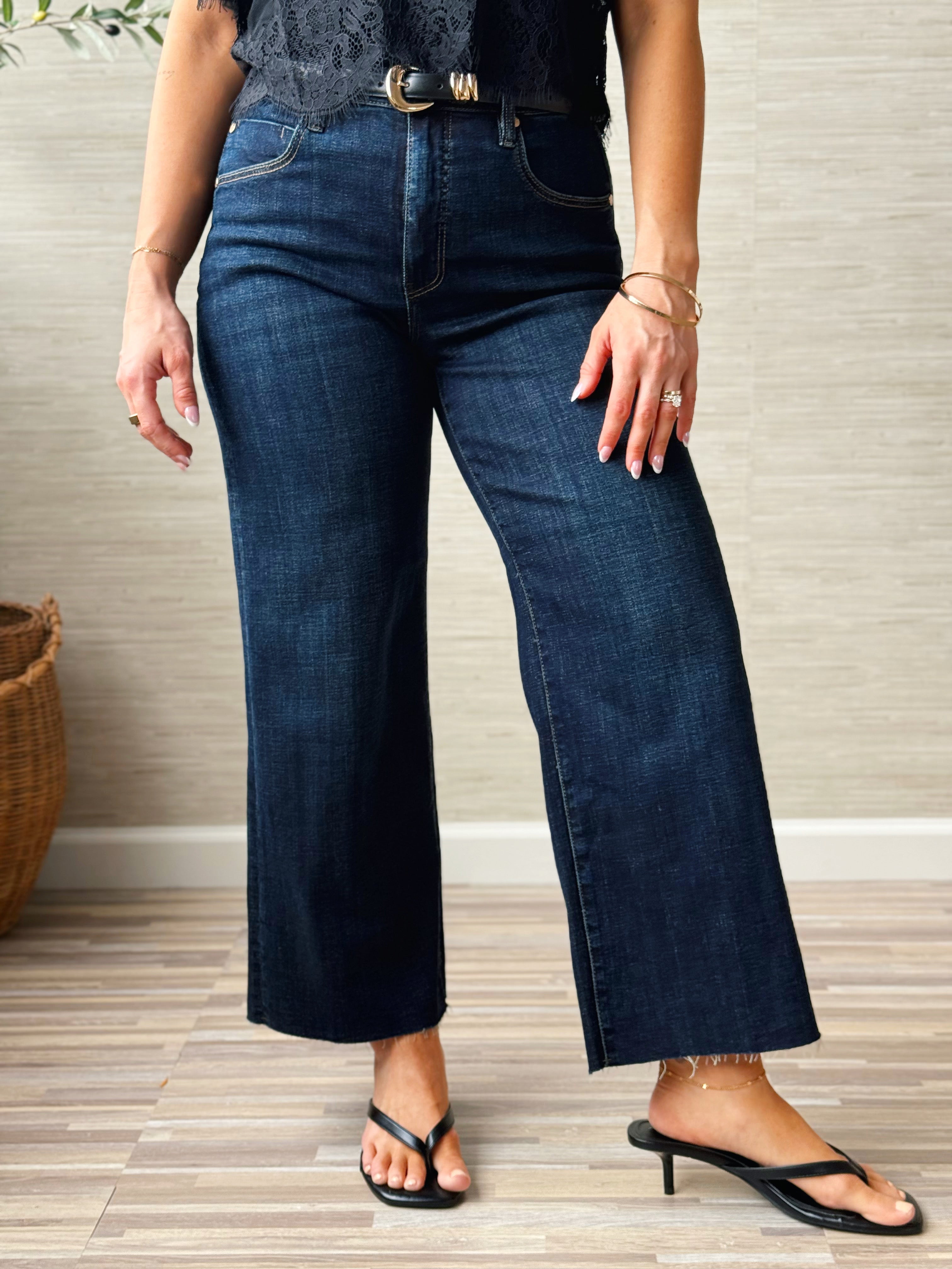 [LIVERPOOL] Sora Jean - EASTMOOR - willows clothing CROP WIDE LEG