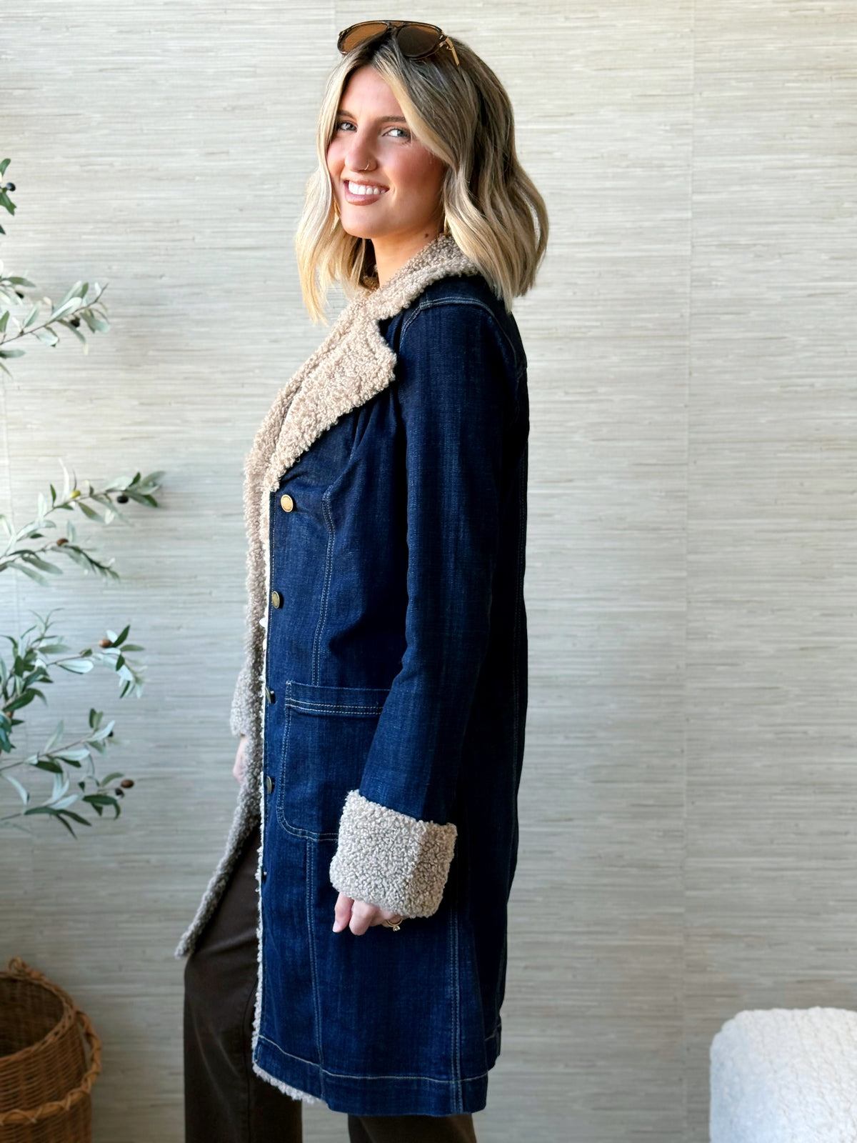 [LIVERPOOL] Stevie Nicks Denim Jacket - RINSE WASH - willows clothing DENIM JACKET