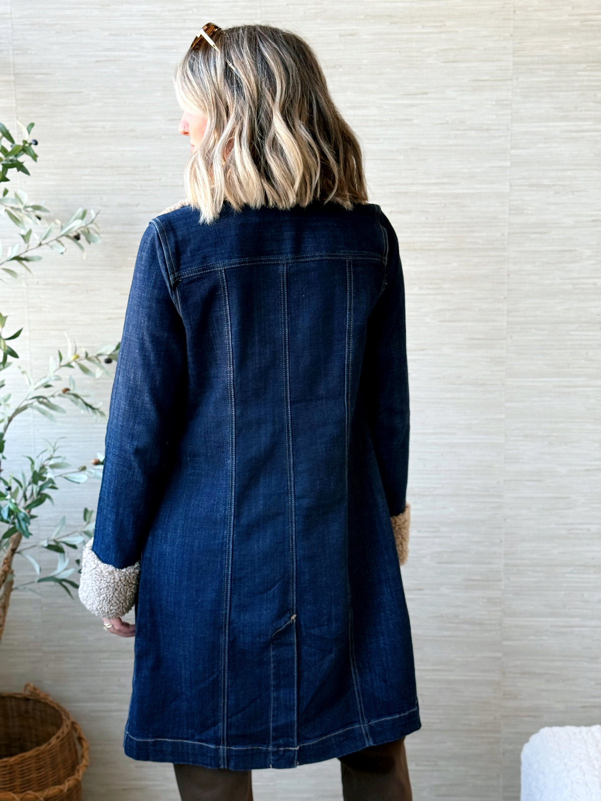 [LIVERPOOL] Stevie Nicks Denim Jacket - RINSE WASH - willows clothing DENIM JACKET
