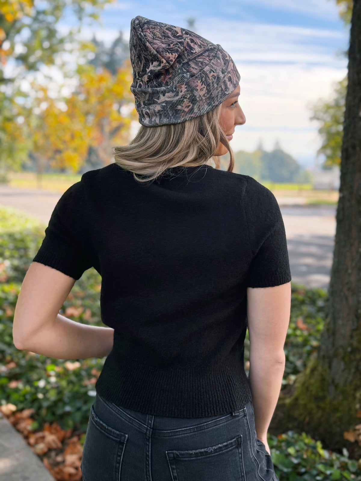 Local & Lovely Sweater - BLACK - willows clothing SWEATER