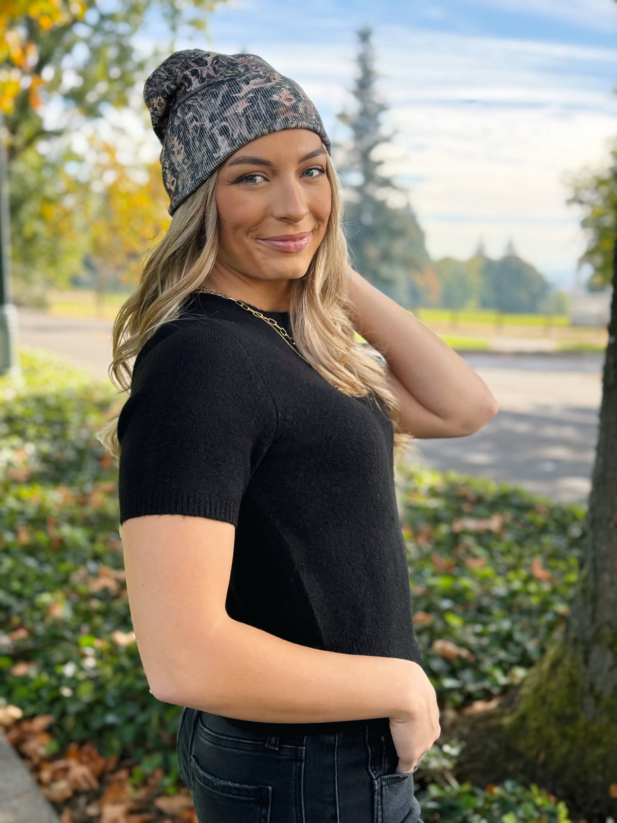 Local & Lovely Sweater - BLACK - willows clothing SWEATER