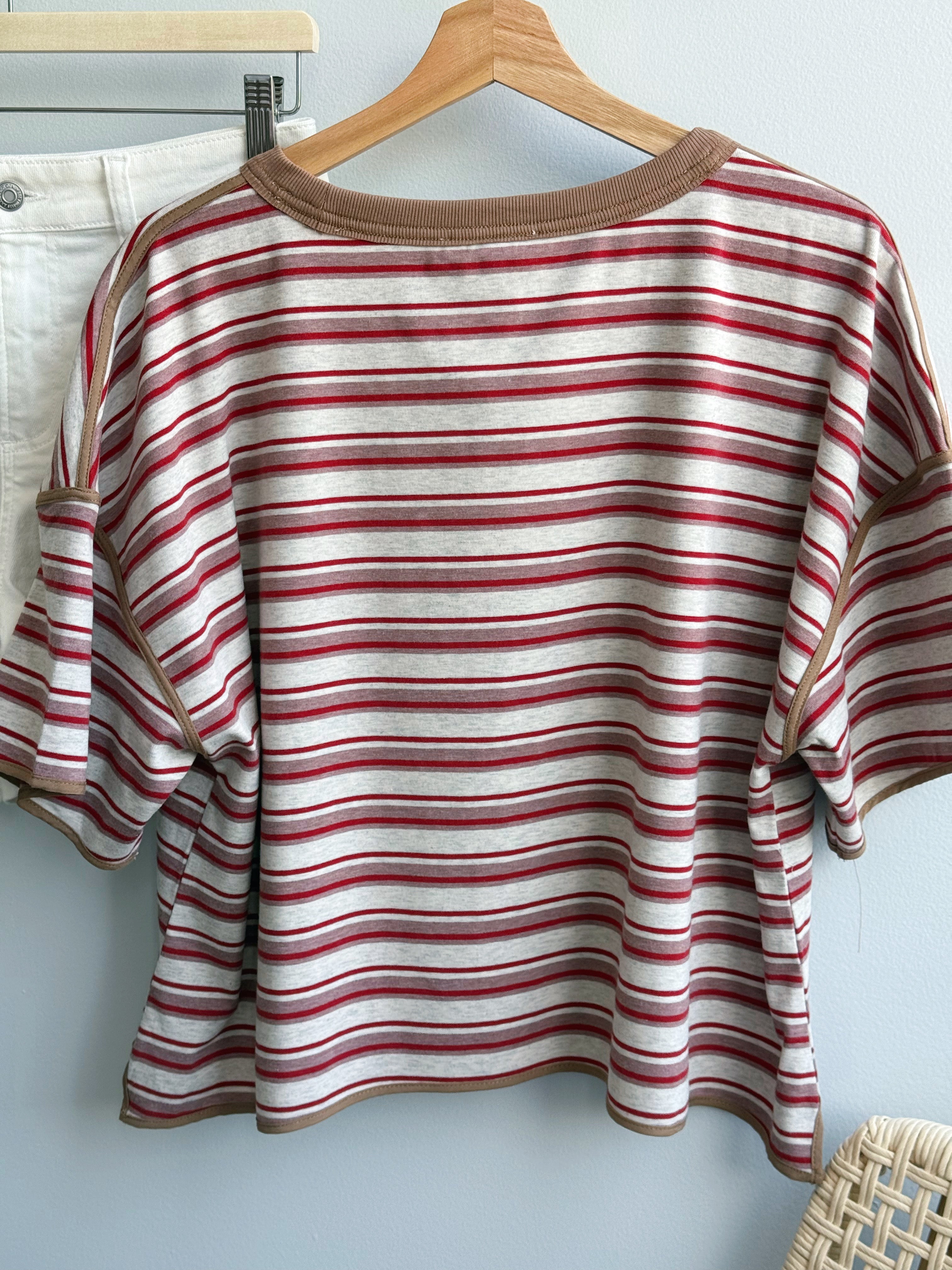Lora Tee - MUTED ROSE - willows clothing S/S SHIRT