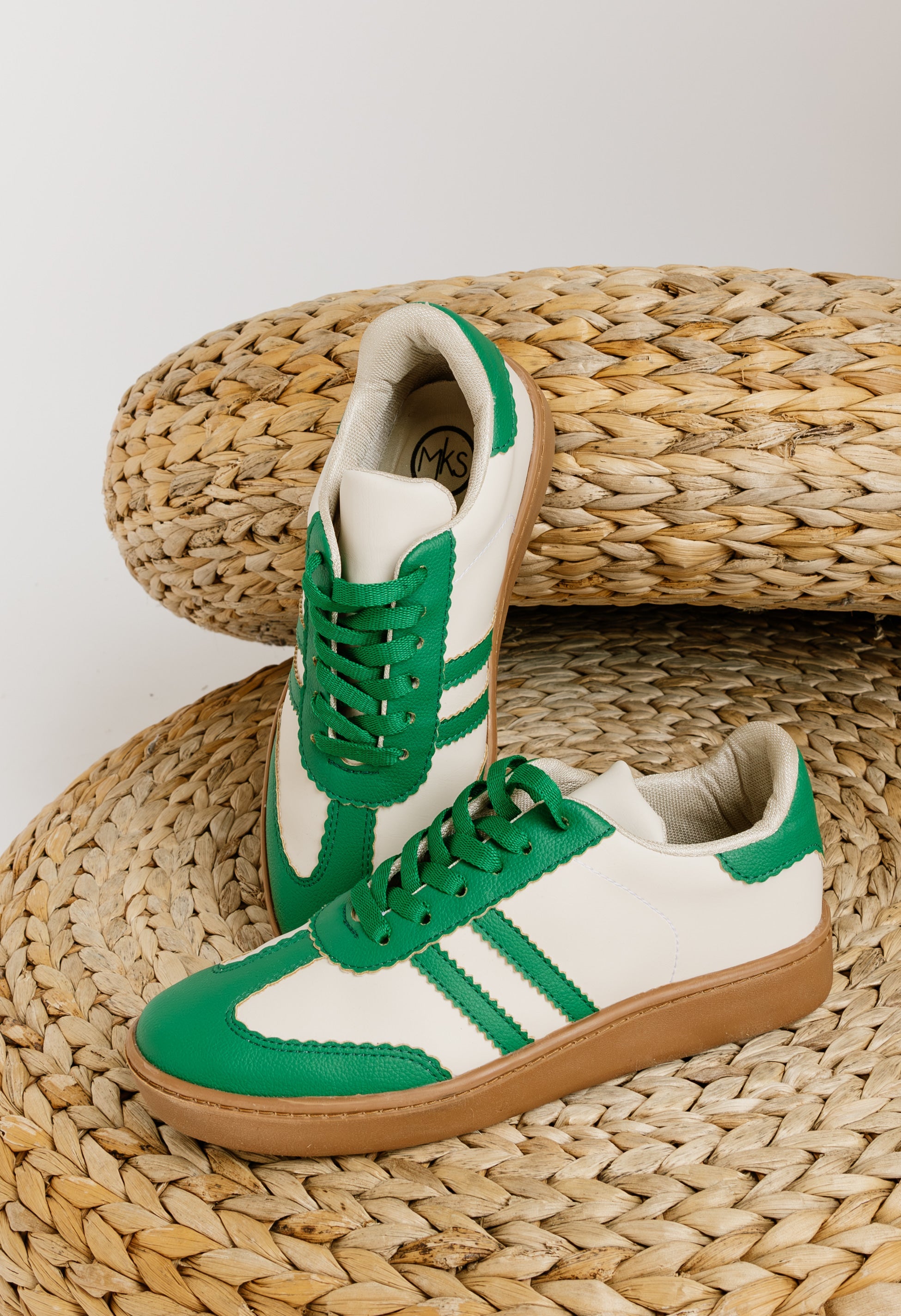 Lucky Sneakers - GREEN - willows clothing Sneakers