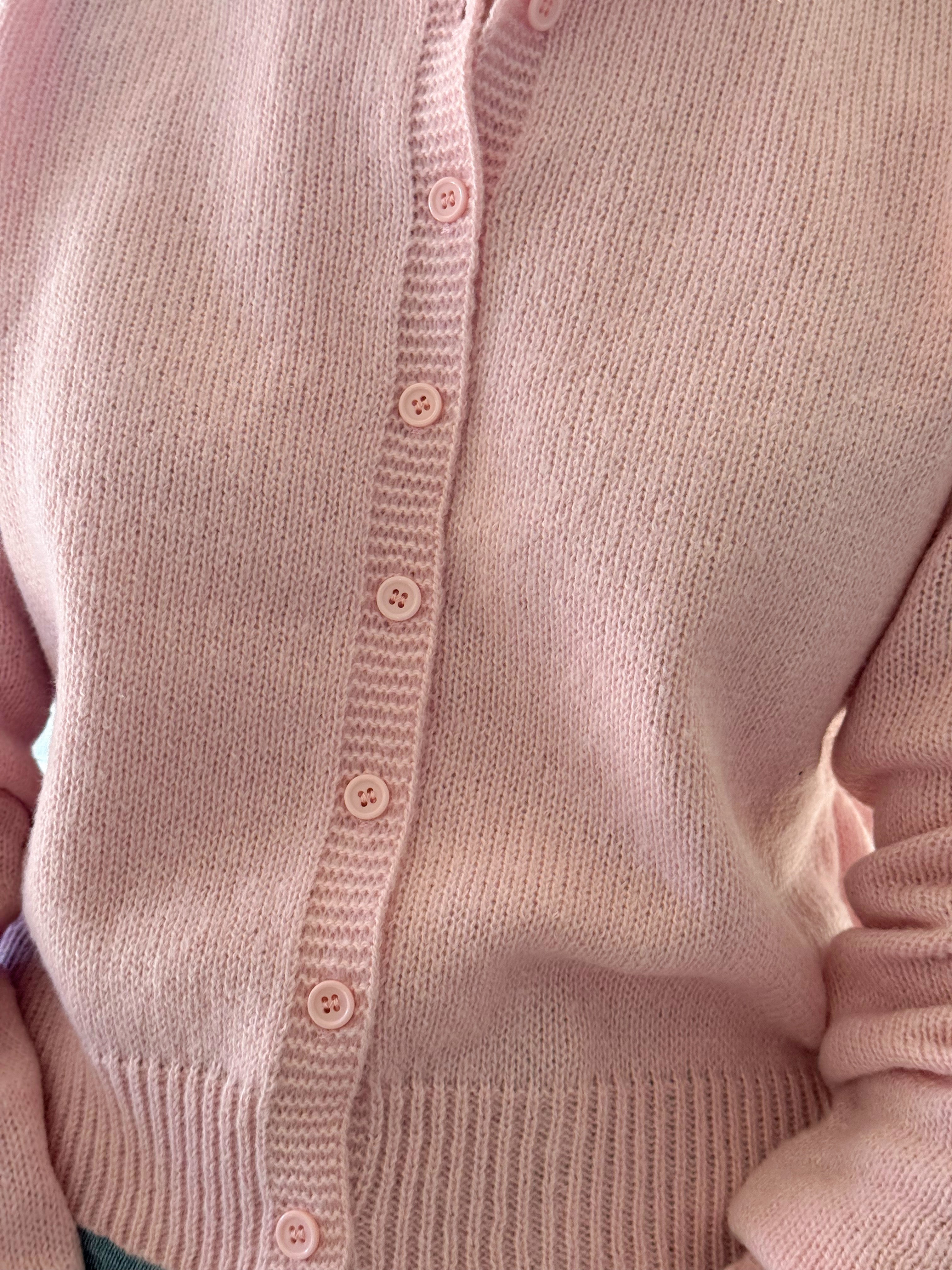 Lucy Cardigan - DUSTY PINK - willows clothing Cardigan