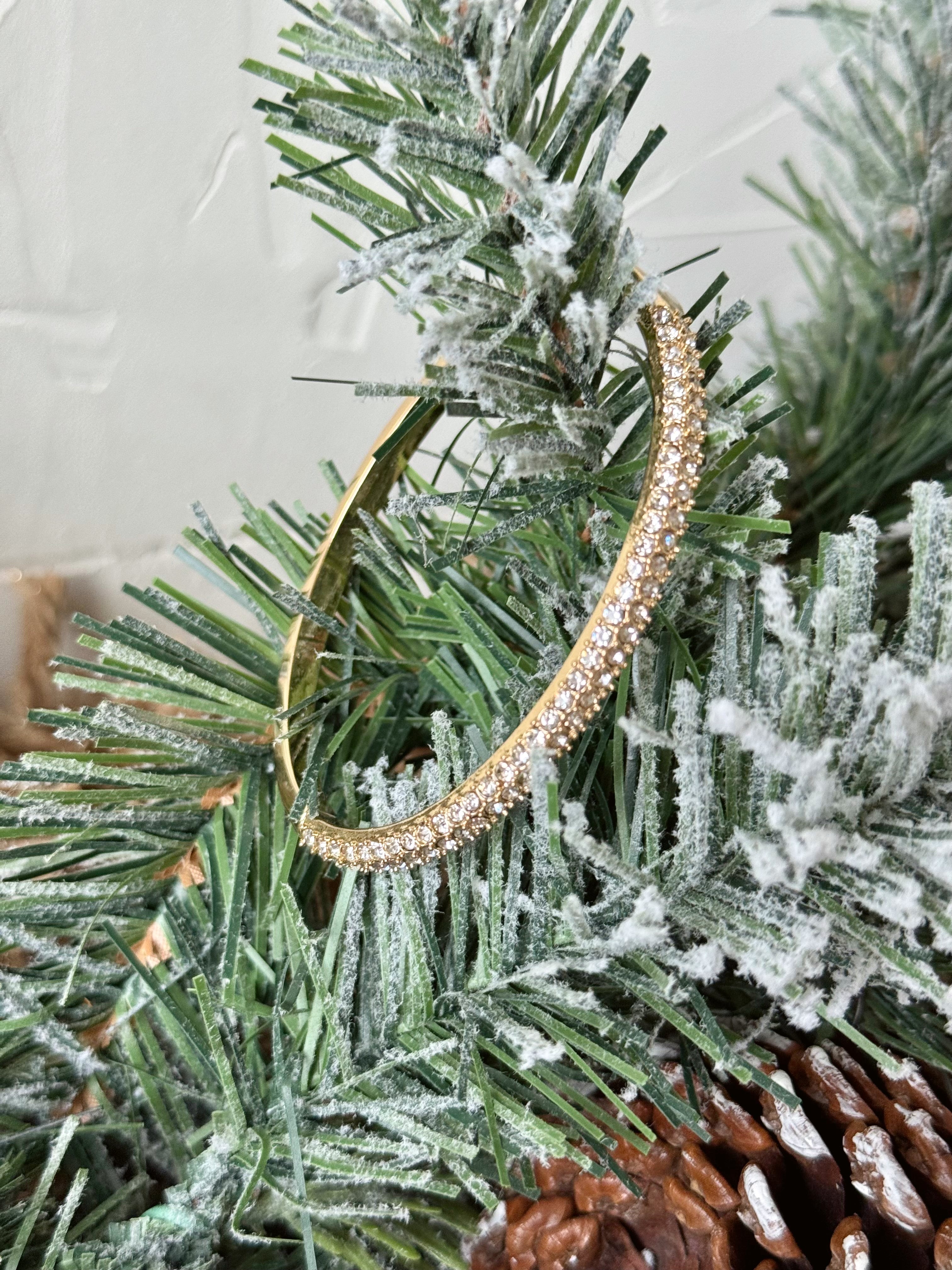 Lustre Cuff Bracelet - GOLD - willows clothing Bracelets