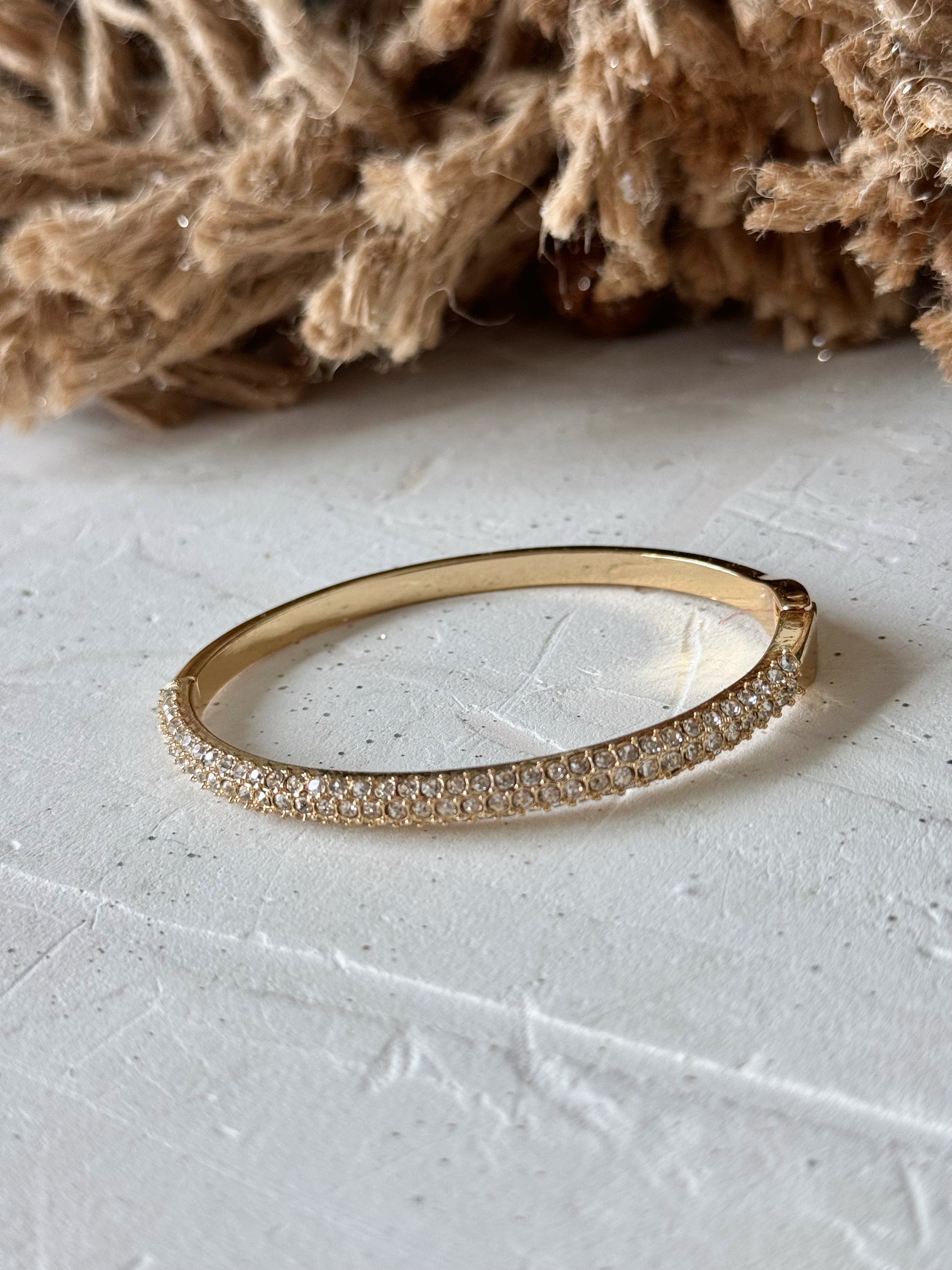 Lustre Cuff Bracelet - GOLD - willows clothing Bracelets