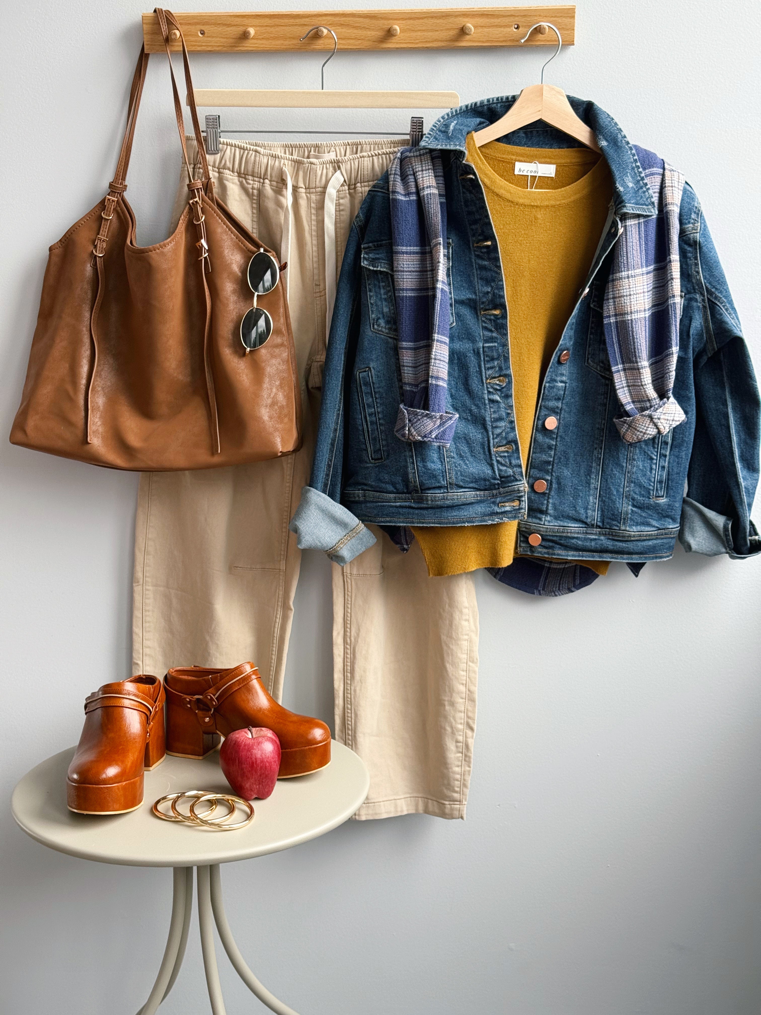 Lydia Sweater - MUSTARD - willows clothing SWEATER