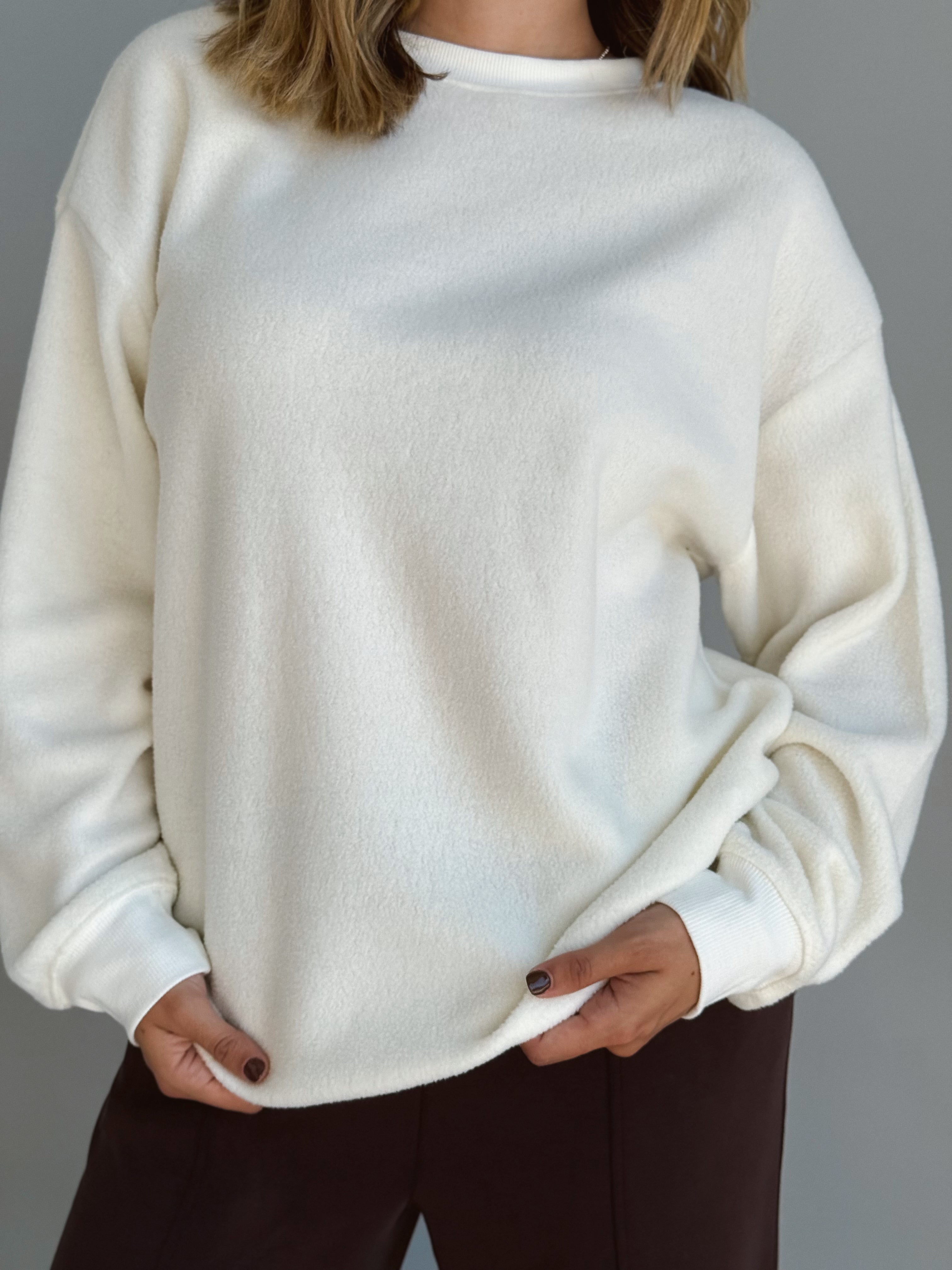 Lyndon Sweatshirt - CREAM - willows clothing SWEATSHIRT