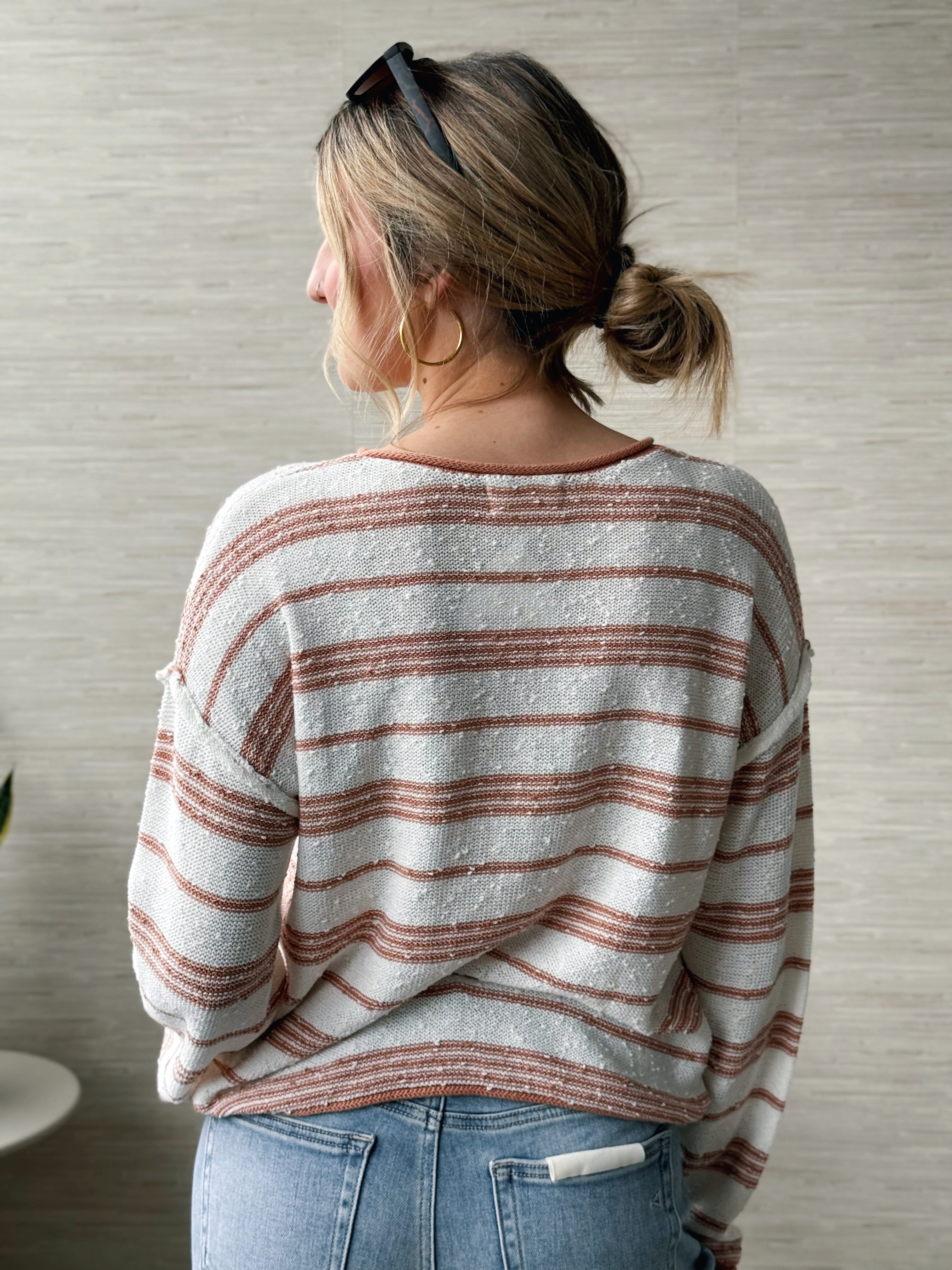 Mack Sweater - POPPY - willows clothing SWEATER