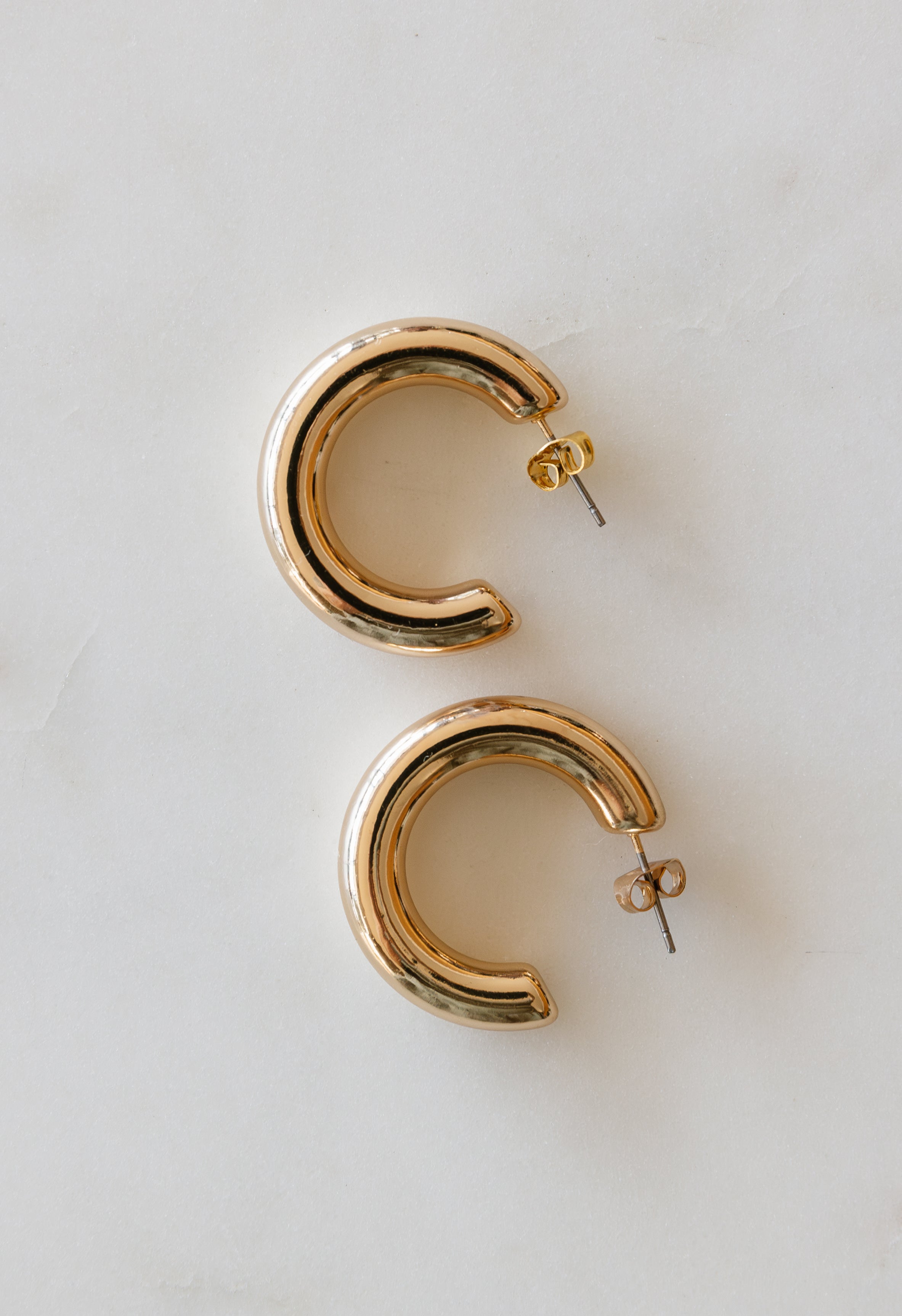 Madrid Hoops - GOLD - willows clothing EARRINGS