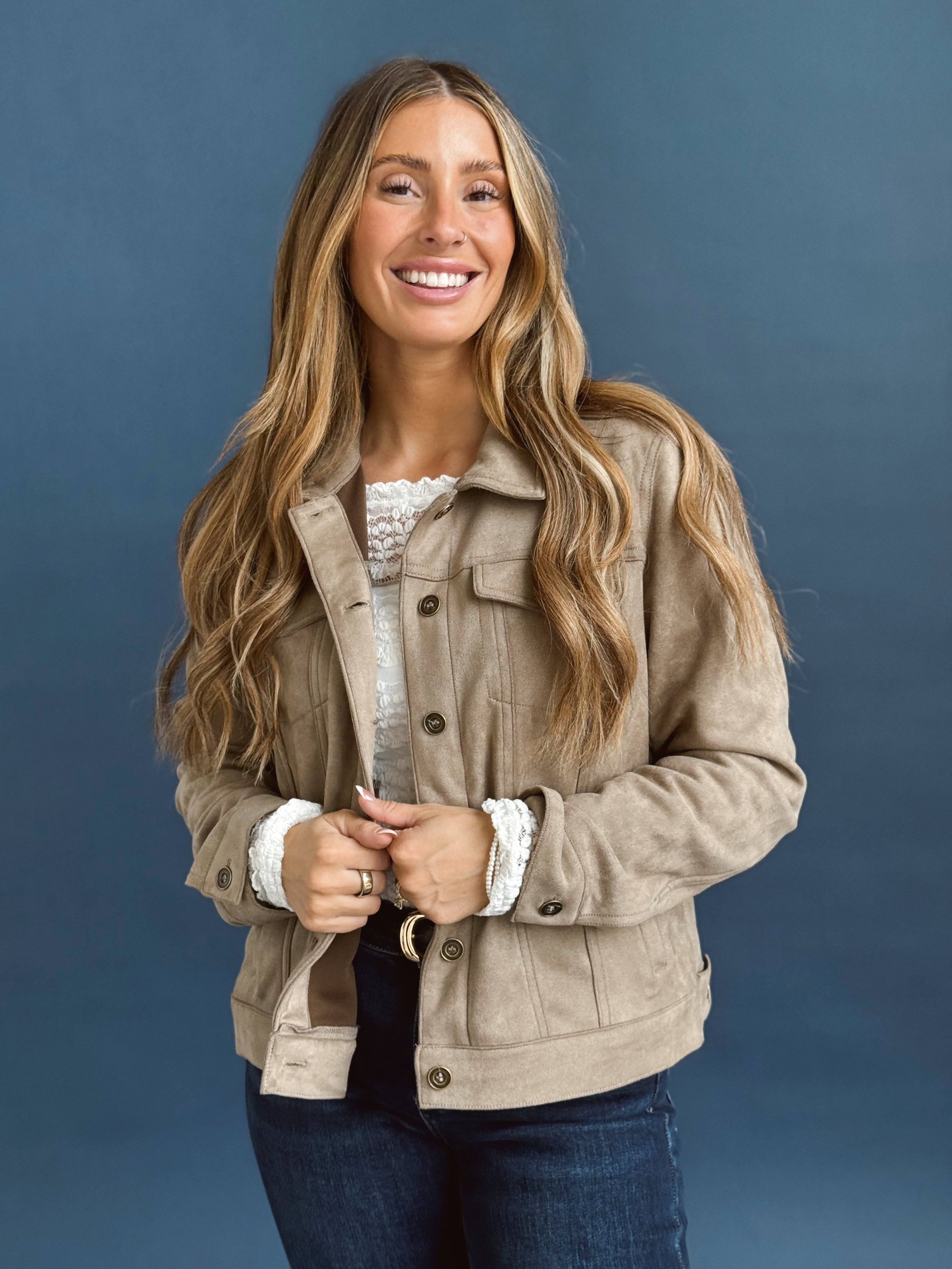 Maple Jacket - TAUPE - willows clothing JACKET