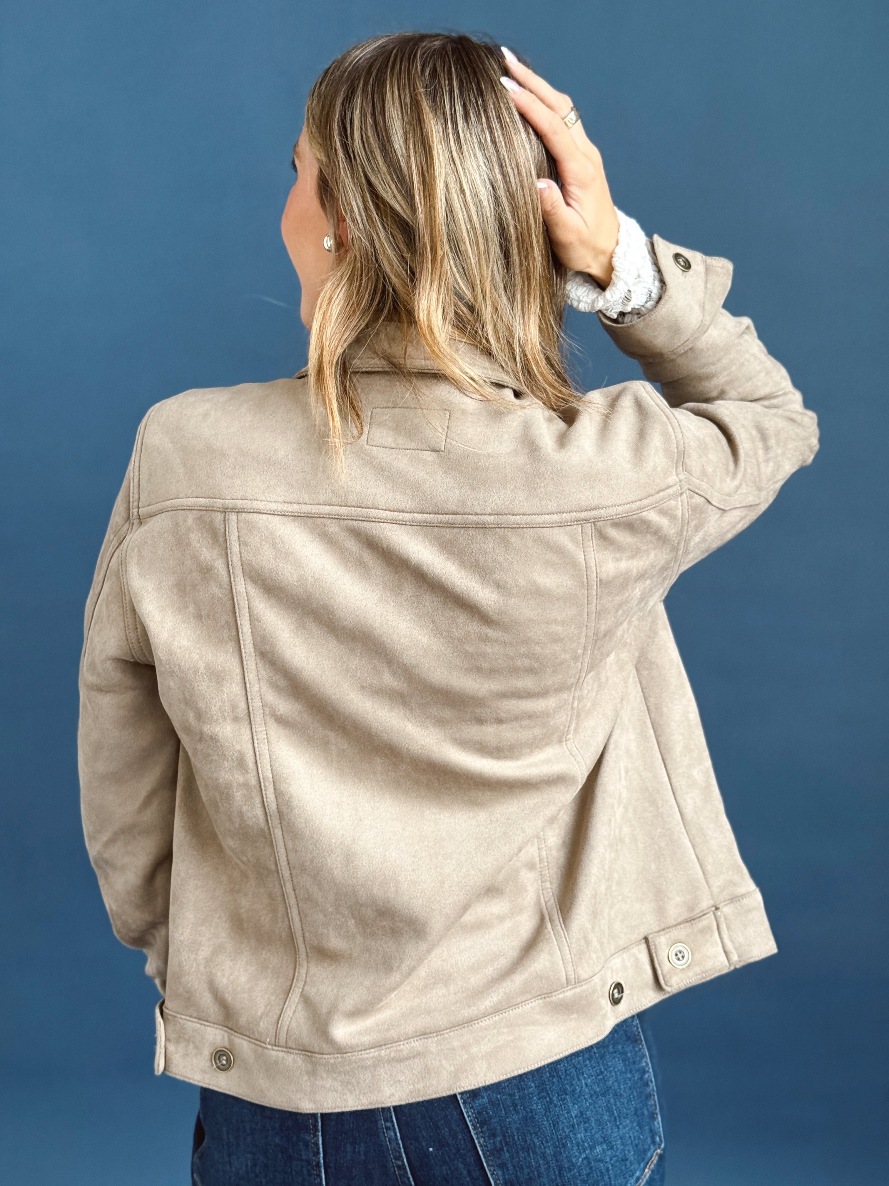 Maple Jacket - TAUPE - willows clothing JACKET