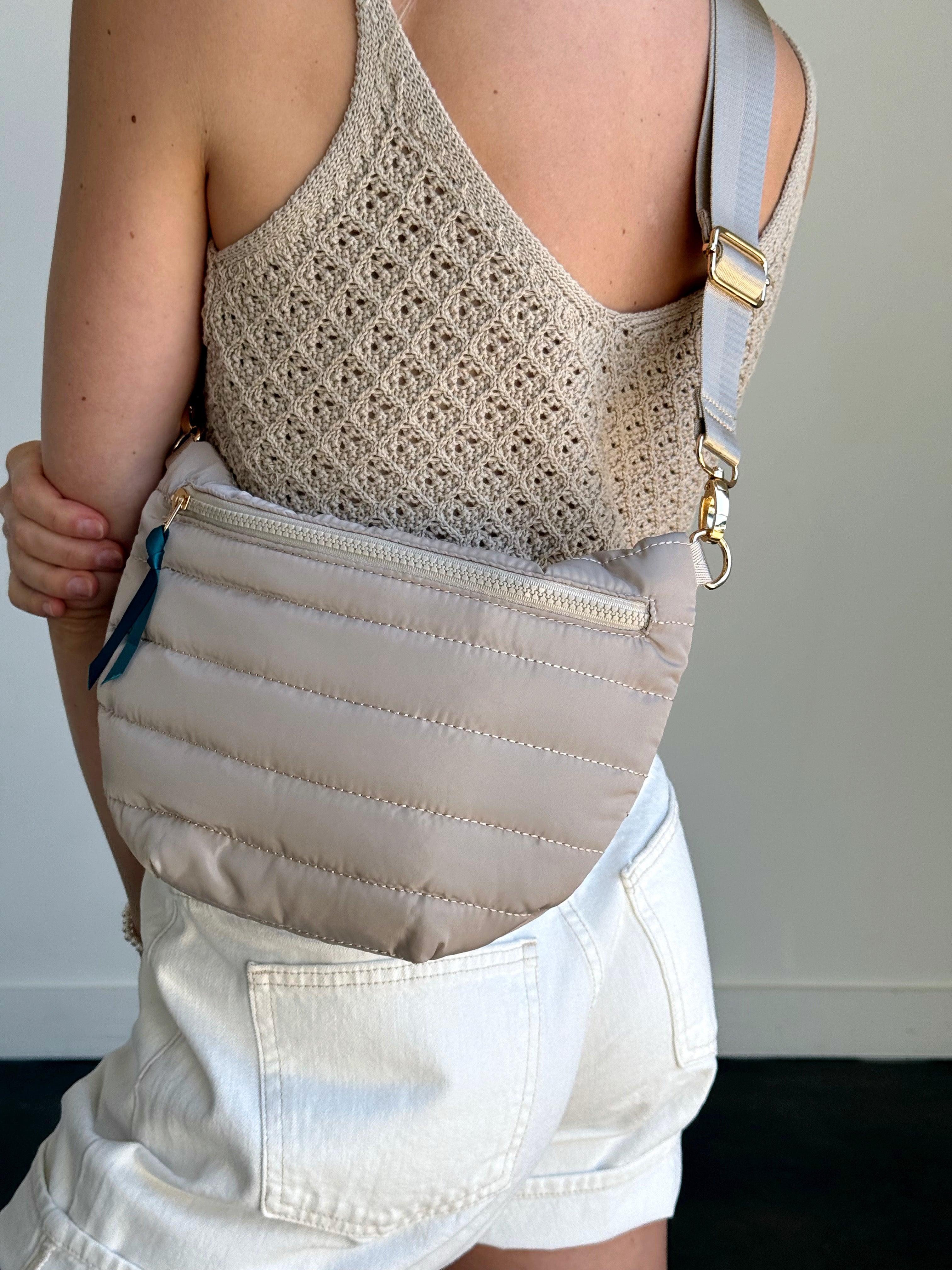 Marcy Crossbody Bag - SAND - willows clothing Crossbody