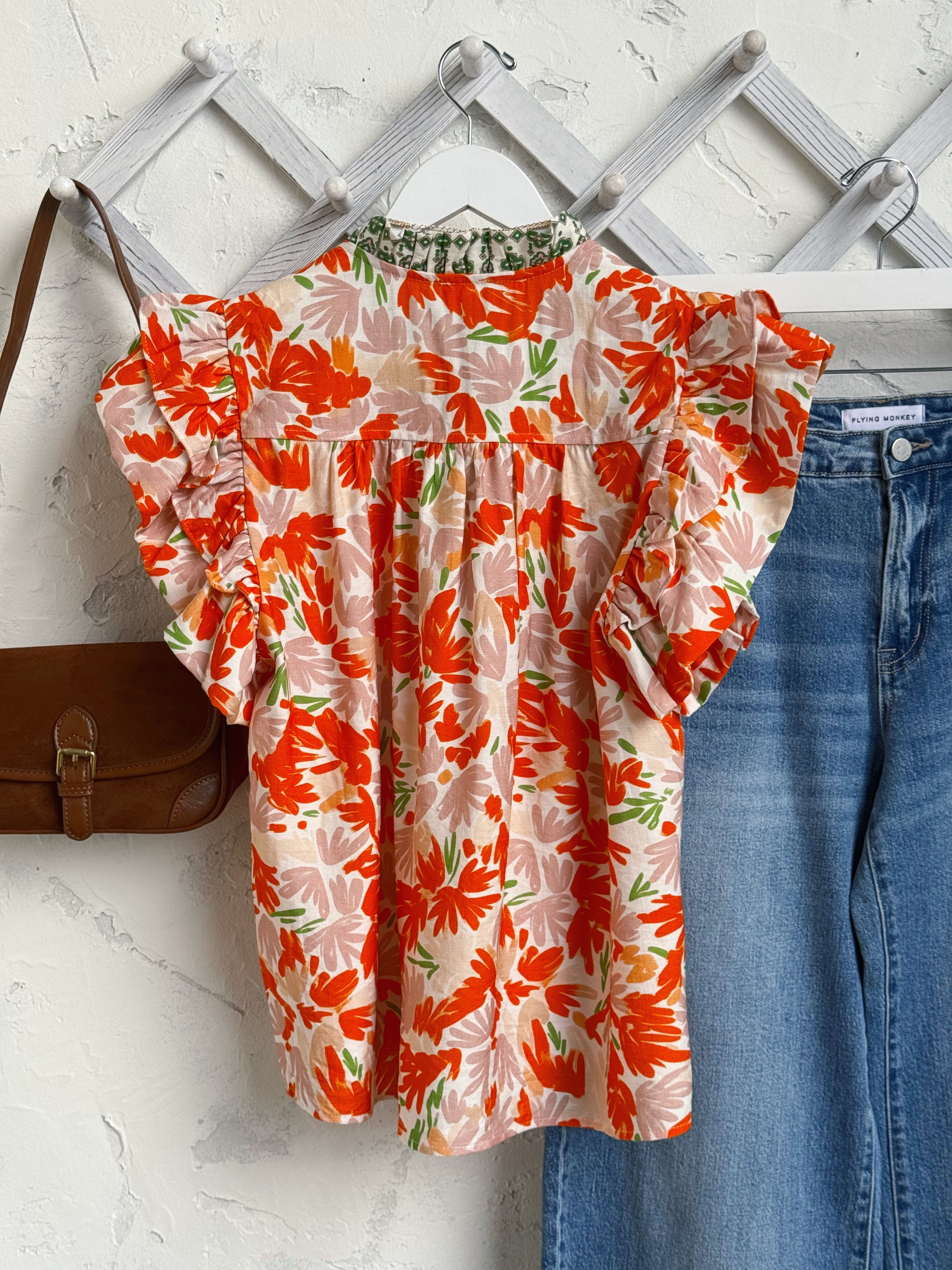 Maribel Blouse - RA - willows clothing BLOUSE