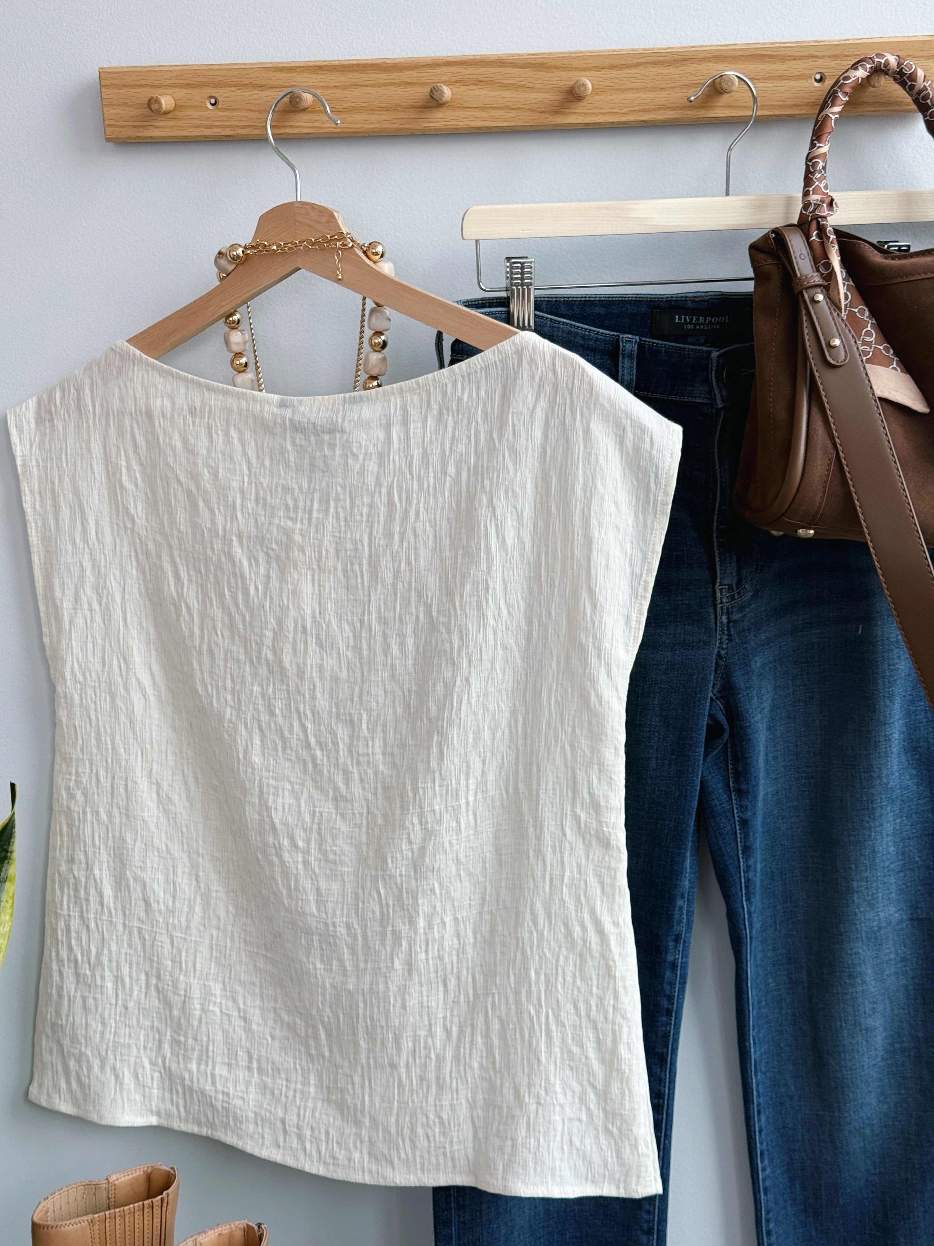 Marigold Blouse - OFF WHITE - willows clothing BLOUSE