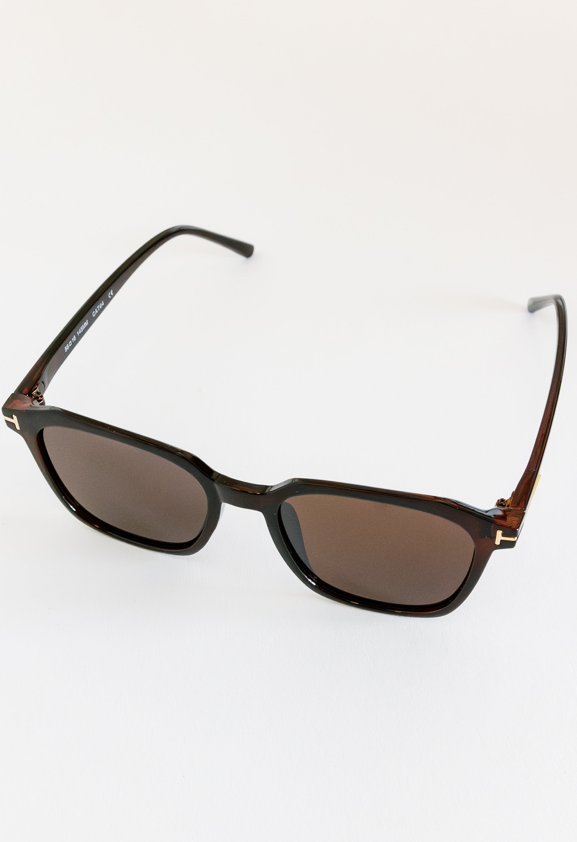 Maude Sunglasses - BROWN - willows clothing Sunglasses