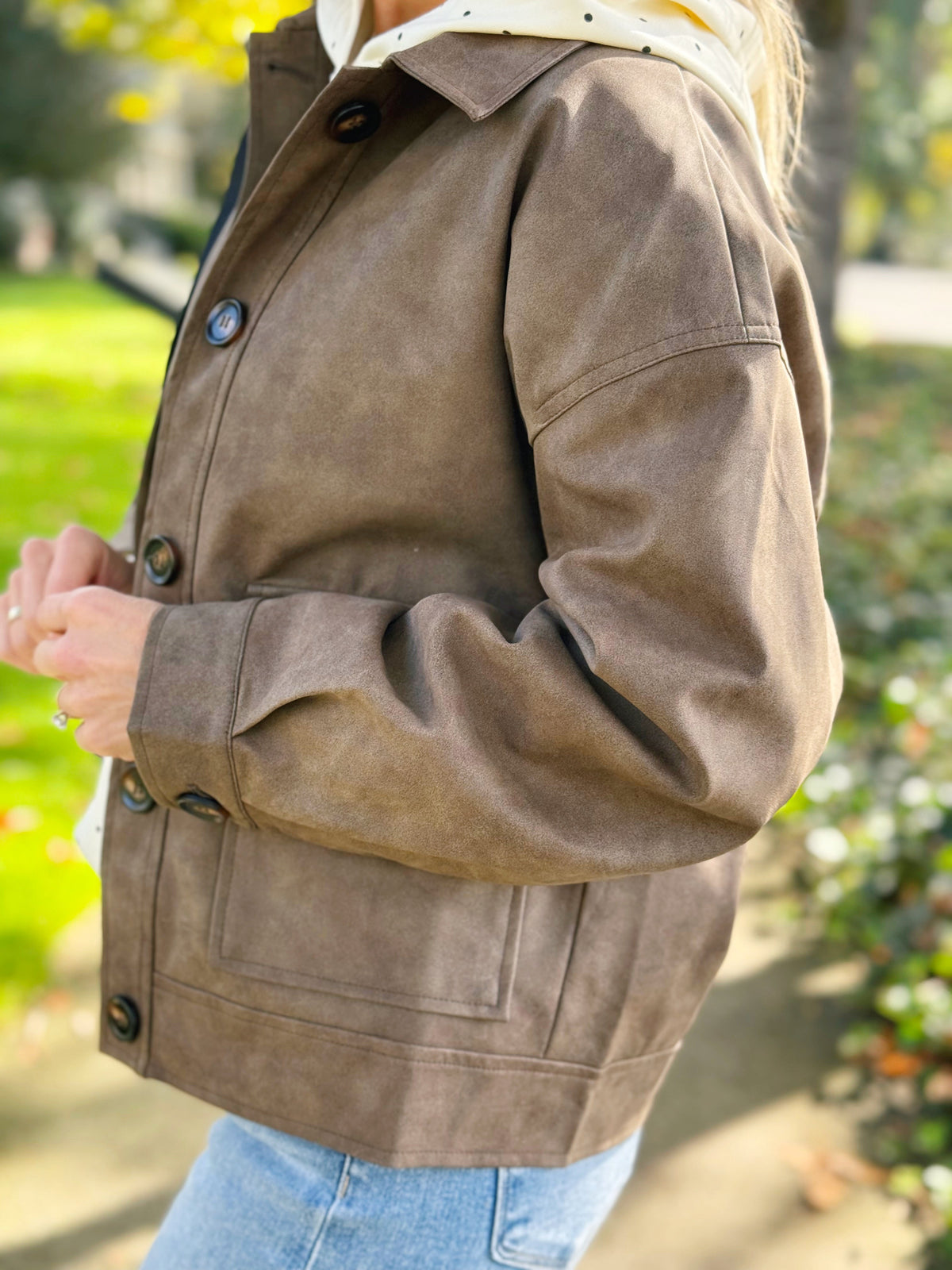 Meet Me At Willows Jacket - ESPRESSO - willows clothing JACKET
