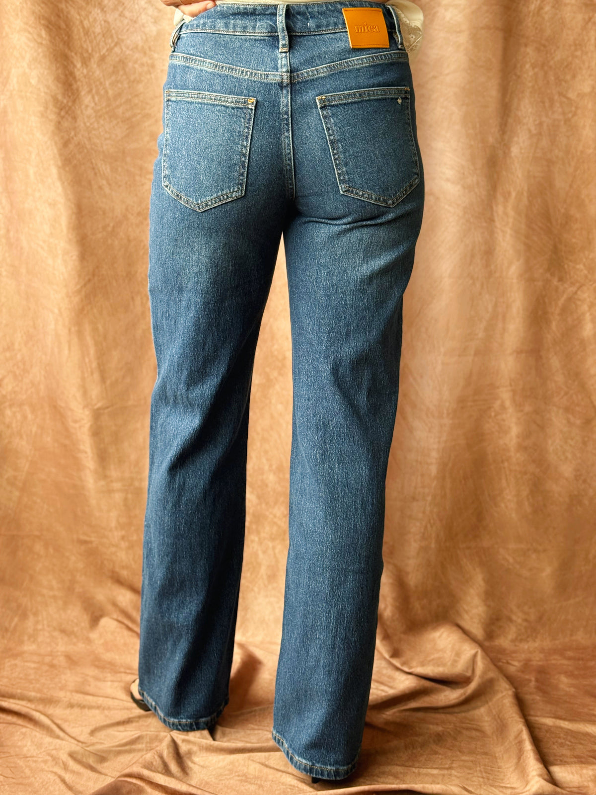 [MICA] Ava Grace Wide Leg Jean - VULCAN - willows clothing WIDE LEG