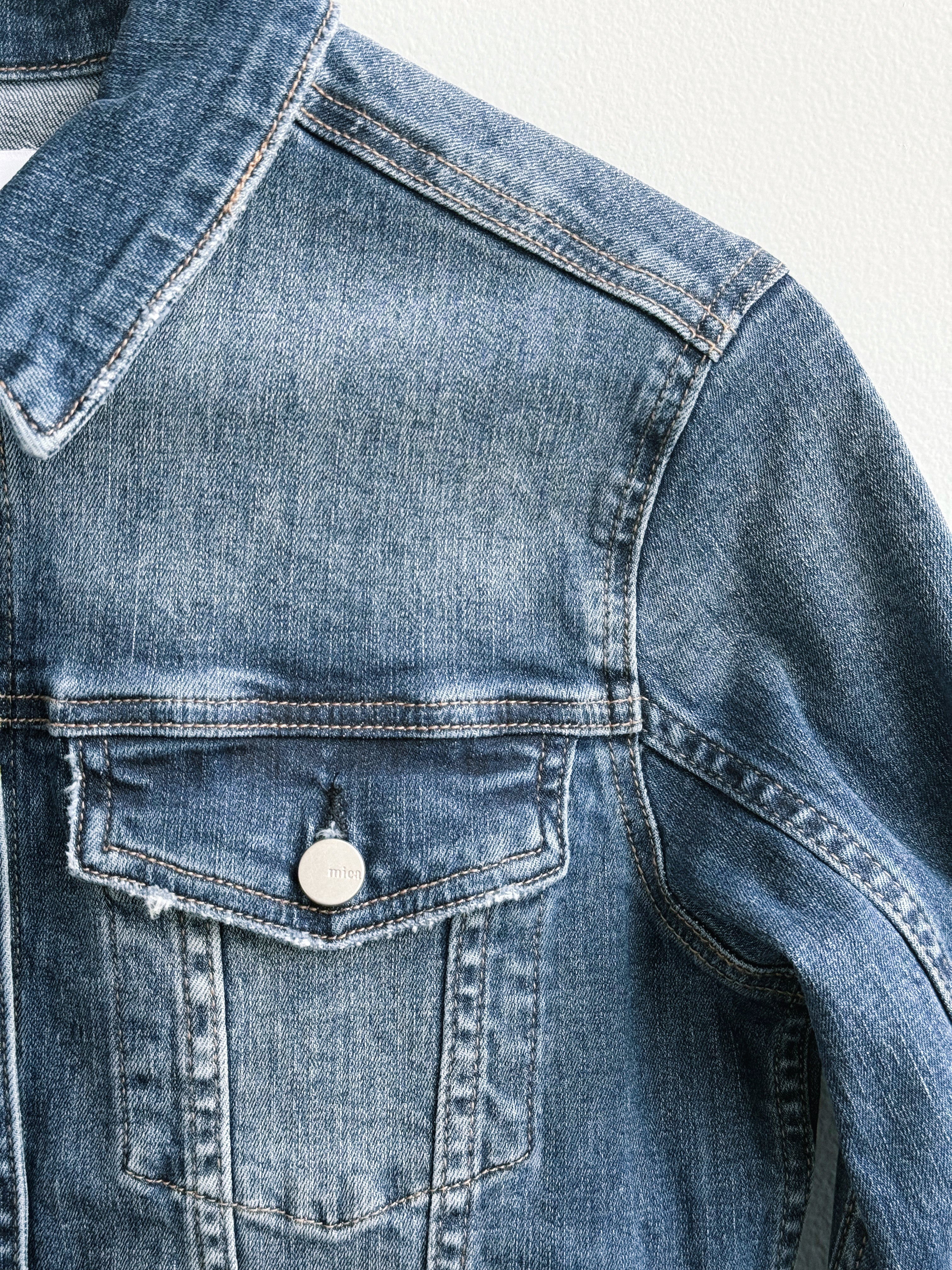 [MICA] Isabella Denim Jacket - THALASSA - willows clothing DENIM JACKET