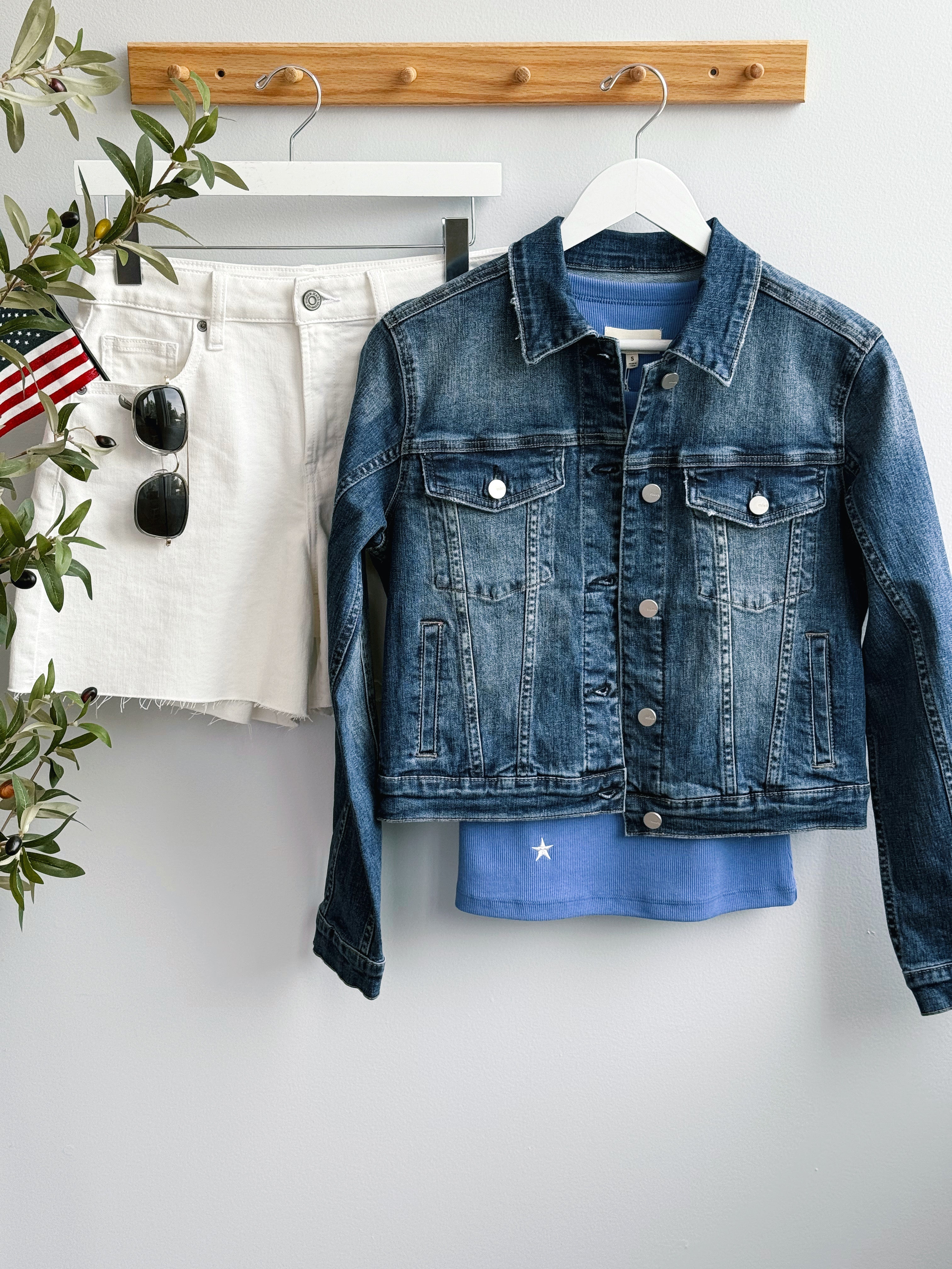 [MICA] Isabella Denim Jacket - THALASSA - willows clothing DENIM JACKET